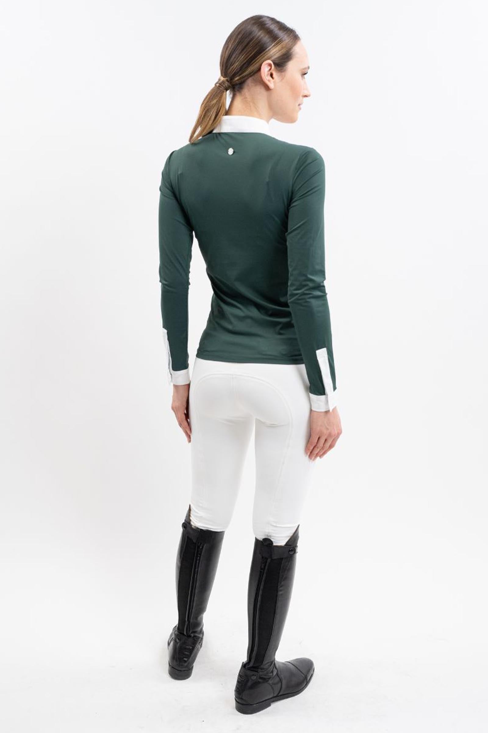 Harcour Stella Women's Competition Polo LS Women’s Riding Clothing