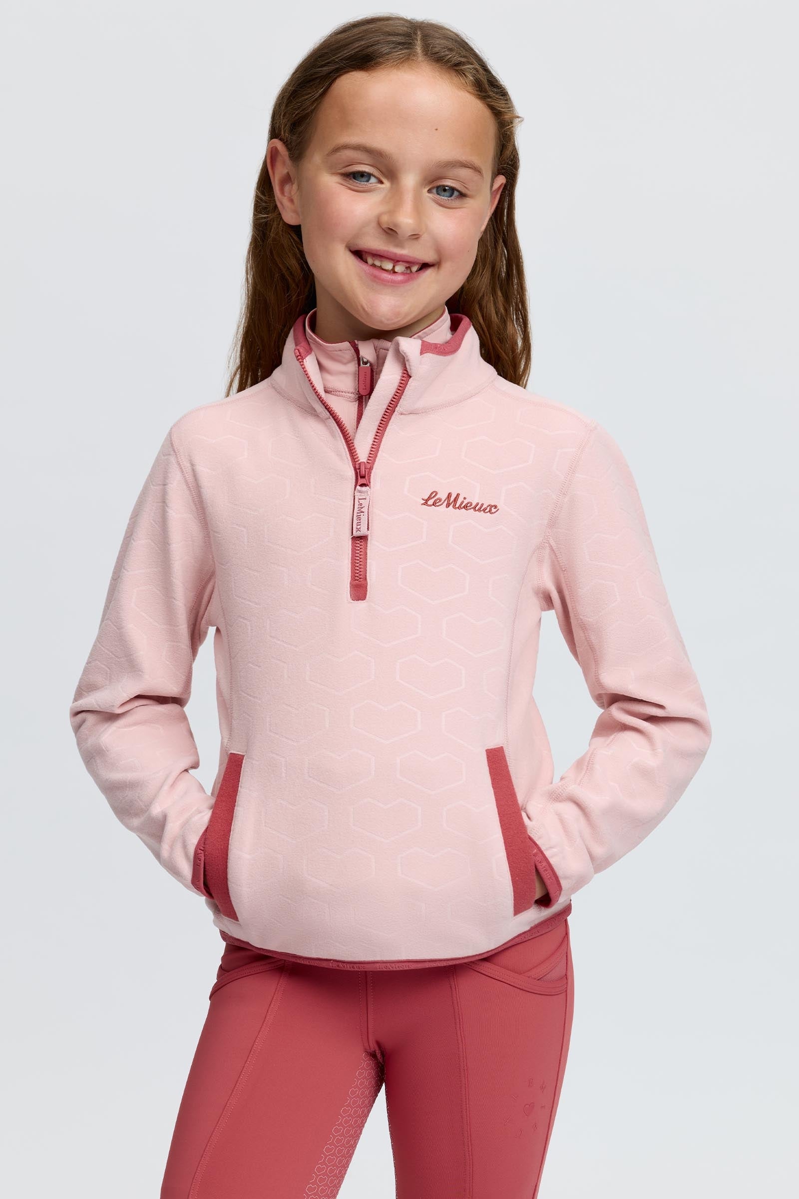 LeMieux Mini Maggie Heart Fleece Kids Apparel