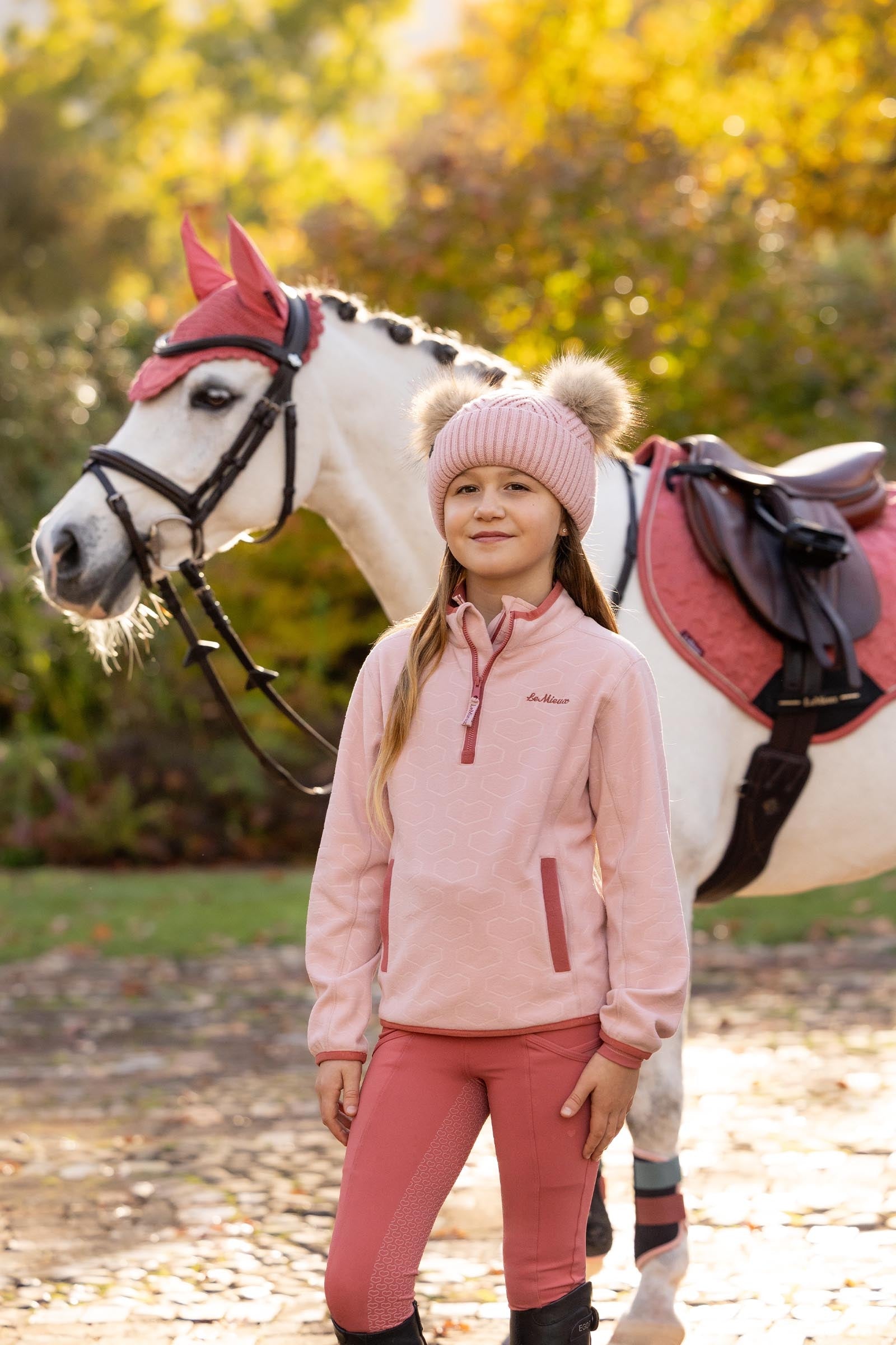 LeMieux Mini Maggie Heart Fleece Kids Apparel