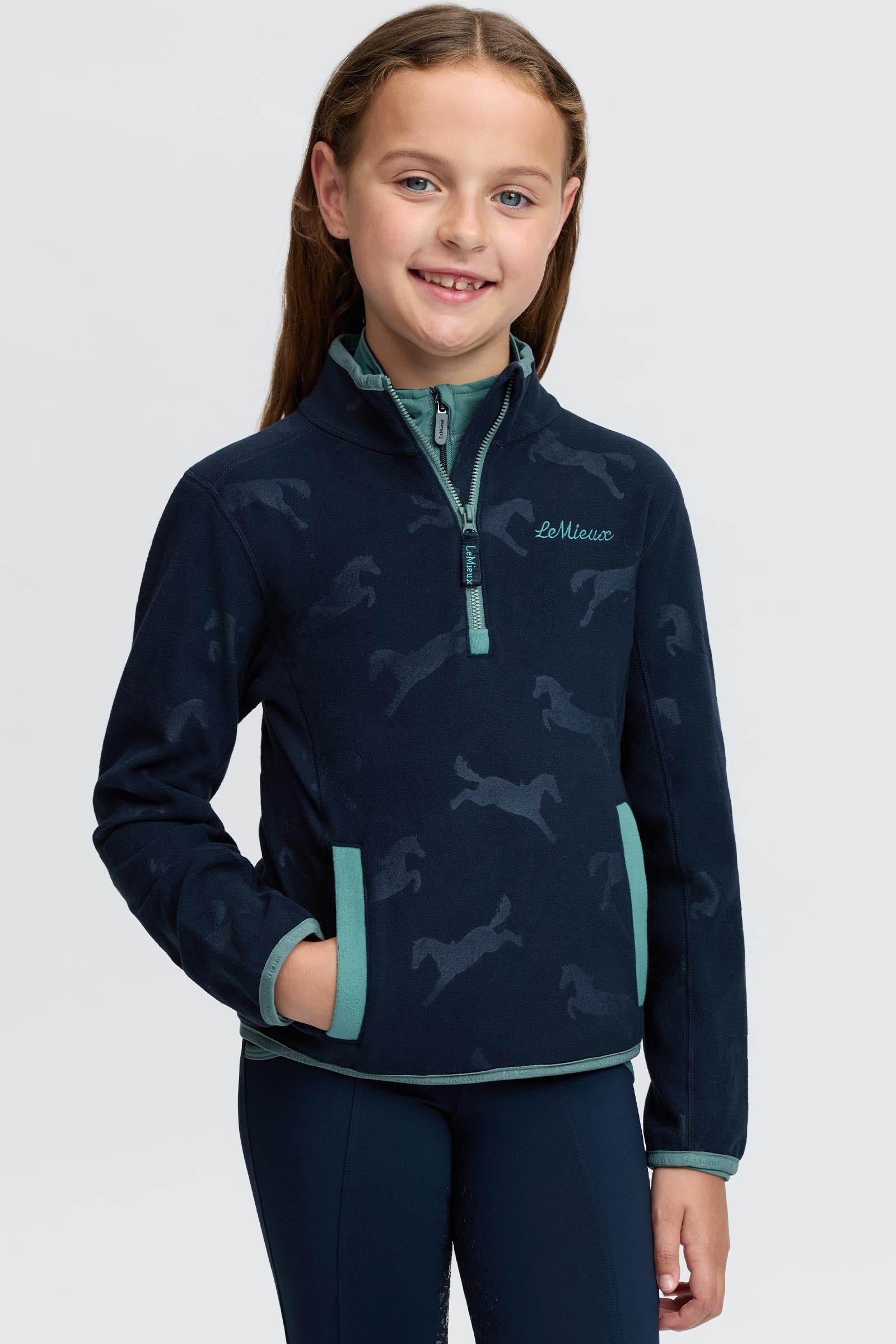 LeMieux Mini Maggie Heart Fleece Kids Apparel