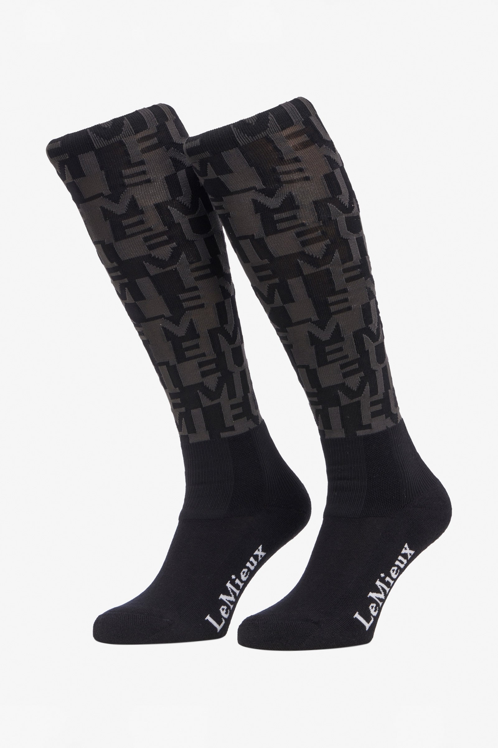 LeMieux Footsie Socken mit Logo Kniestrümpfe & Reitsocken