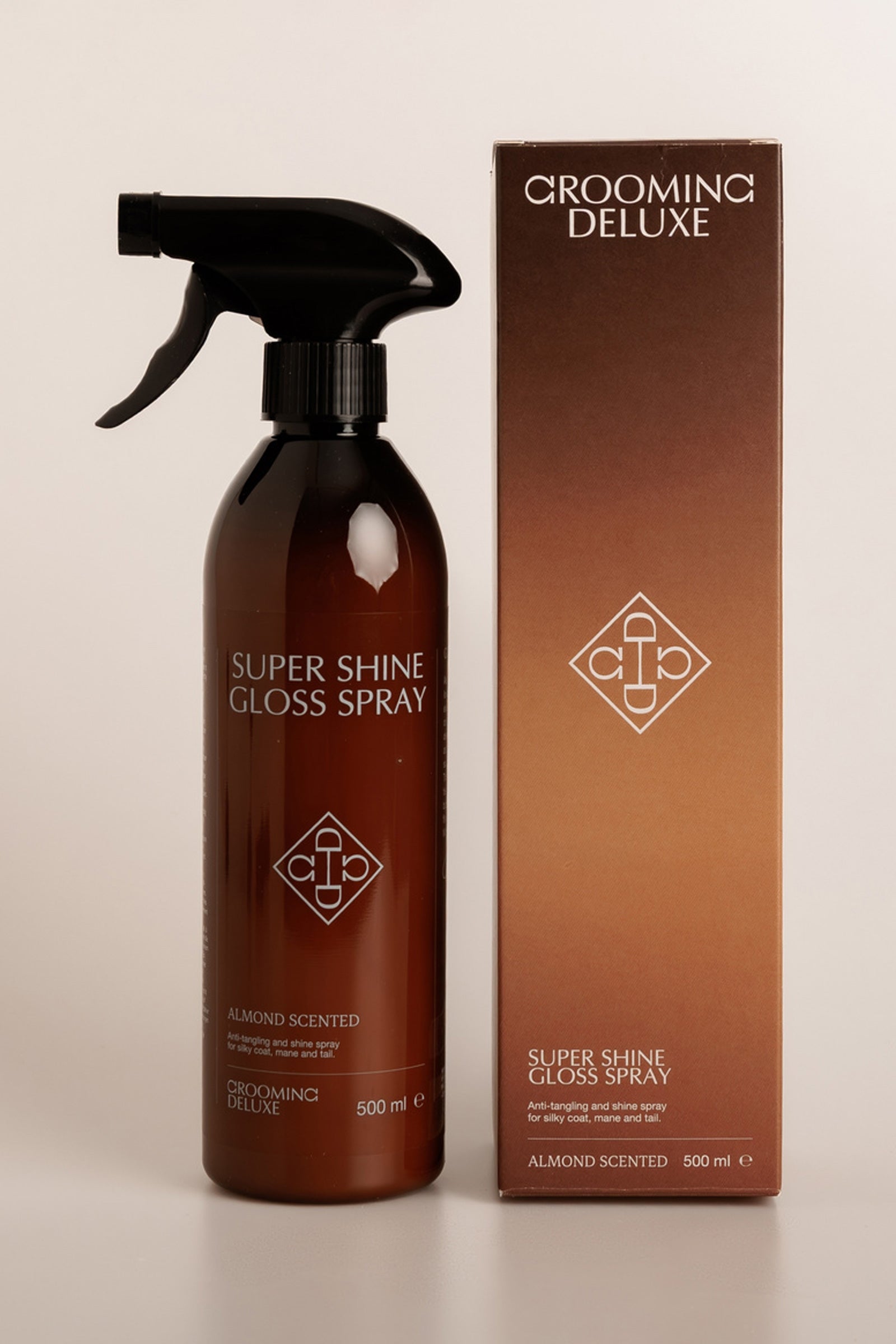 Grooming Deluxe Super Shine Gloss Spray Almond, 500 ml Horse Health Care