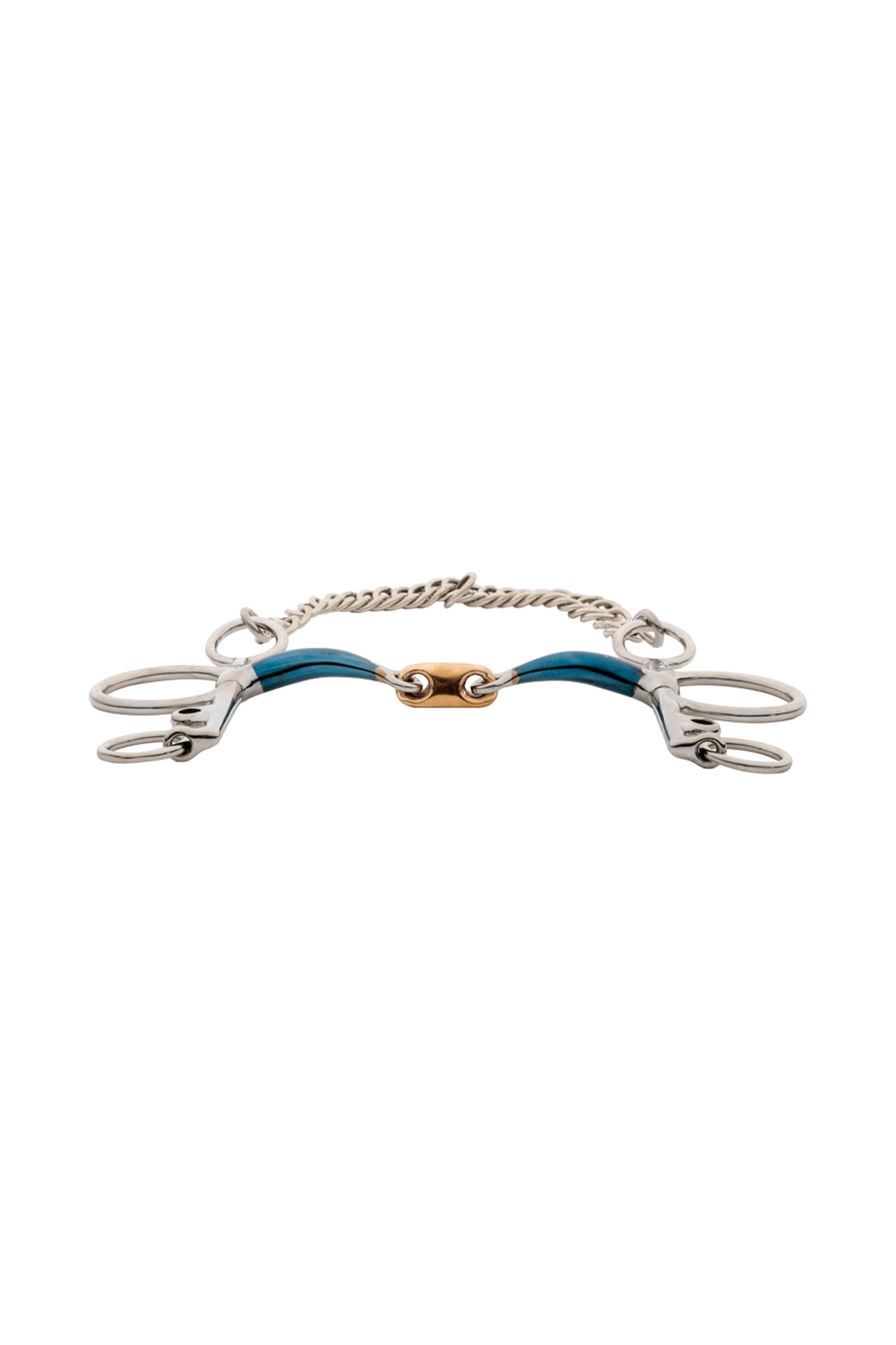 Kavalkade Ergonomic Pelham Double Jointed, Long, 14 mm Horse Bits