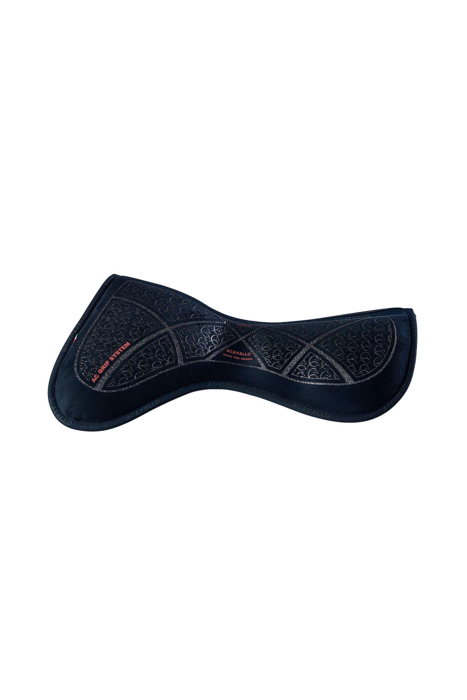 Acavallo Memory Foam Classic Jumping Pad Close Contact Suede Silicone Grip Flat Saddle Pads