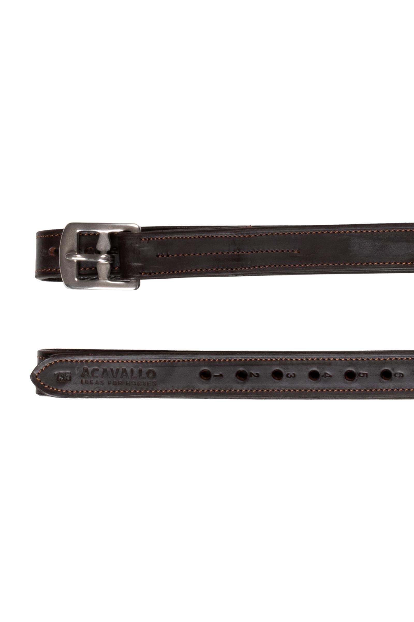 Acavallo Calfskin Stirrup Leathers, Reinforced Saddles, Girths & Stirrups