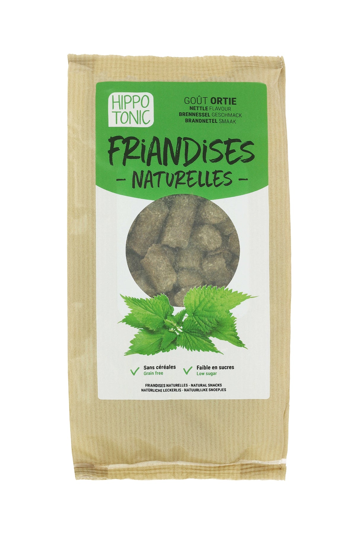 HIPPOTONIC Treats Nettles, 1 kg Horse Feed & Nutrition