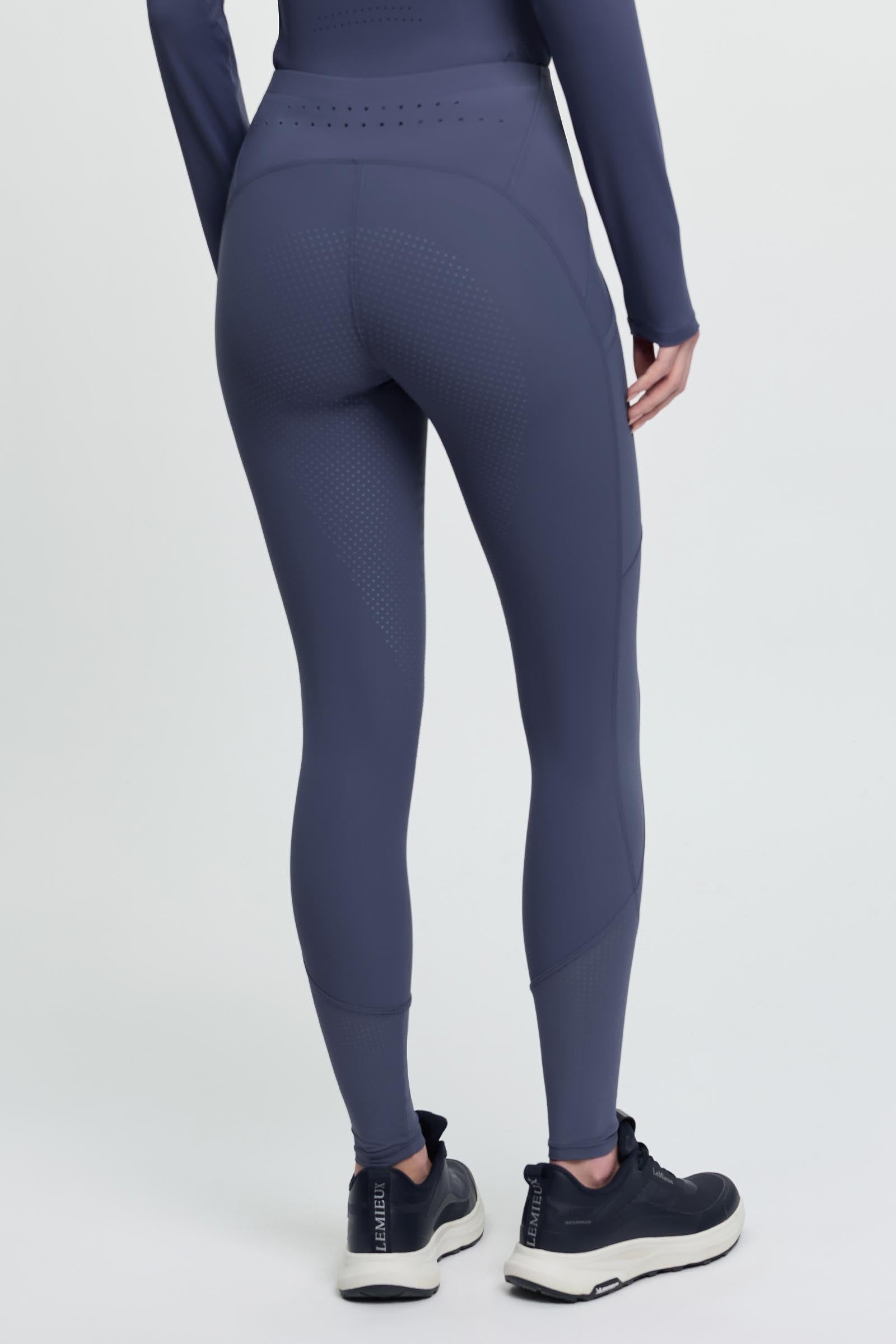 LeMieux Airflow Damen Pull On Reithose mit Vollbesatz Womens Breeches