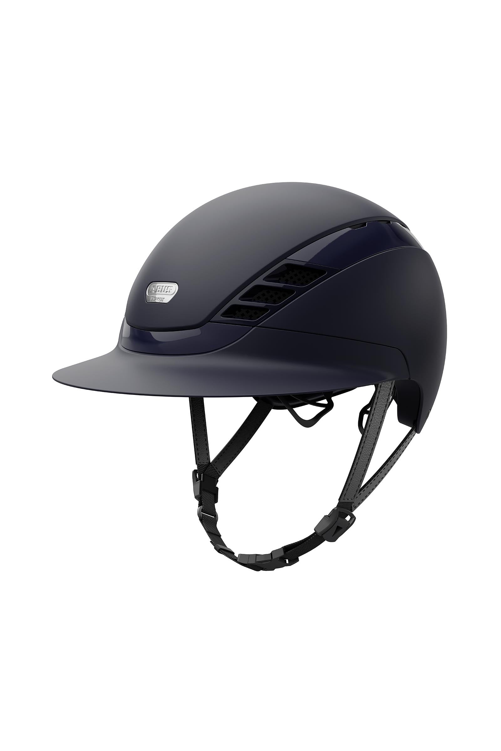 Abus AirLuxe Pure Reithelm mit langem Visier Reithelme & Sicherheitswesten