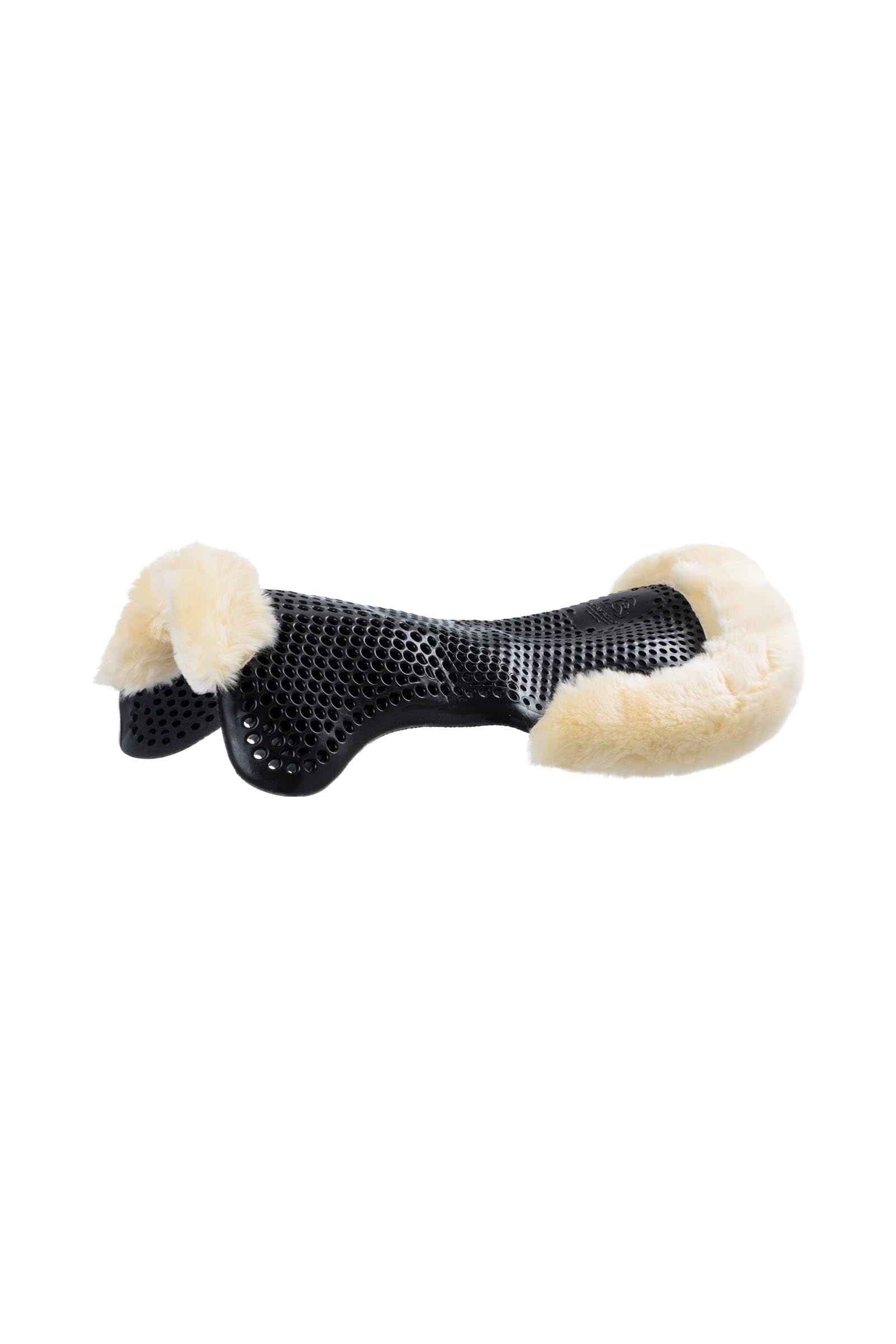 Acavallo Gel Anti-Rutsch Classic mit Schaffell Ausschnitt Vorderkeil Schabracken