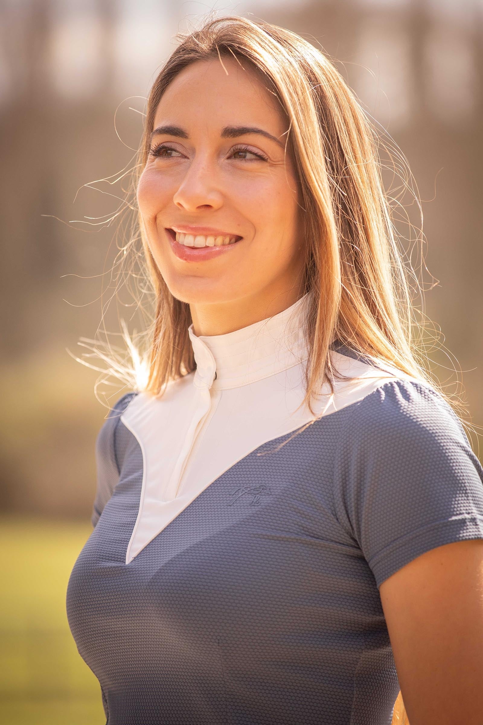 PENELOPE Las Honey Women´s Show Shirt, Short Sleeves Women’s Riding Clothing