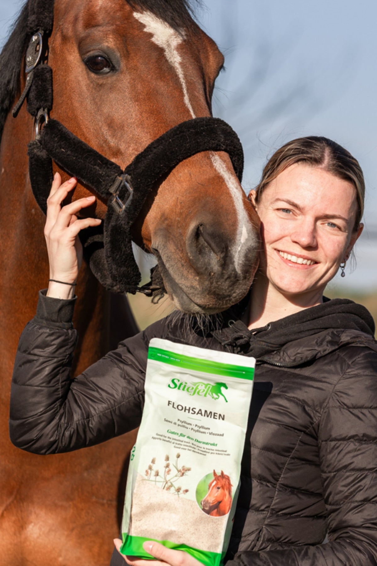 Stiefel Ground Flea Seeds, 1kg Horse Feed & Nutrition