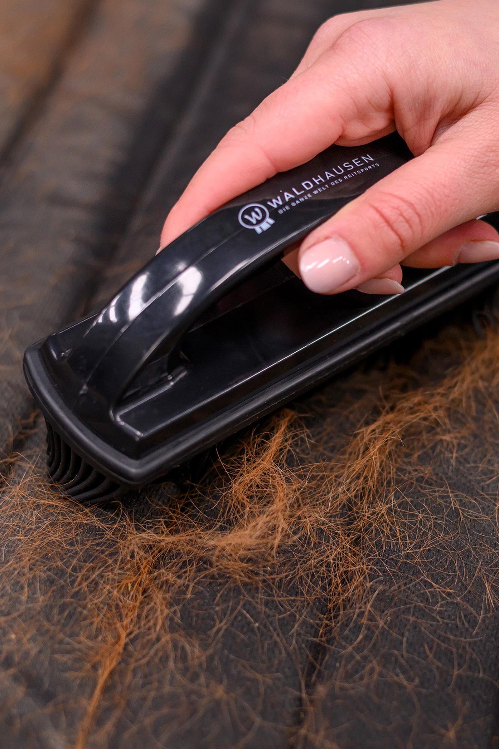 undefined Waldhausen Animal Hair Remover With Handle Horse Grooming Tools