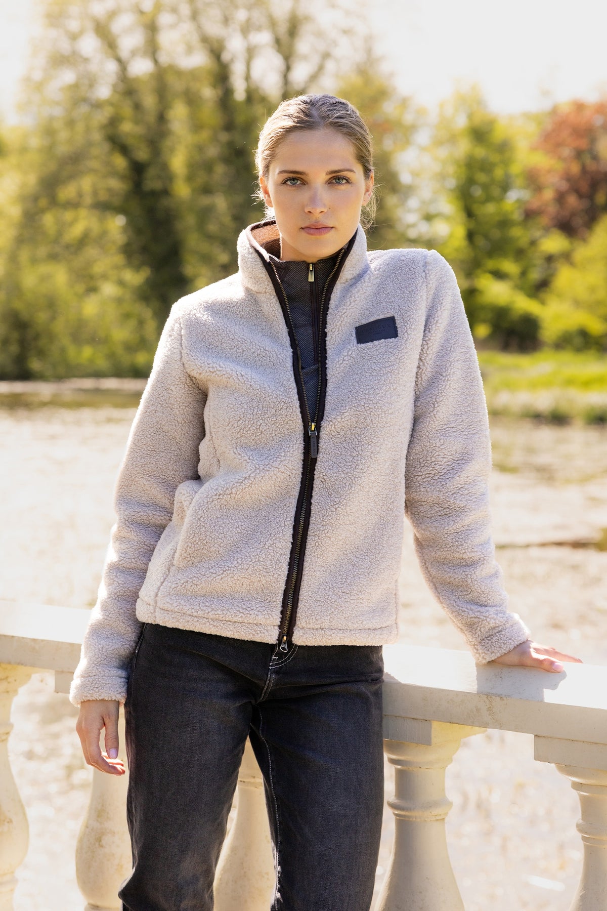 LeMieux Heritage Borg Women´s Zip Through Jacket Women’s Riding Clothing