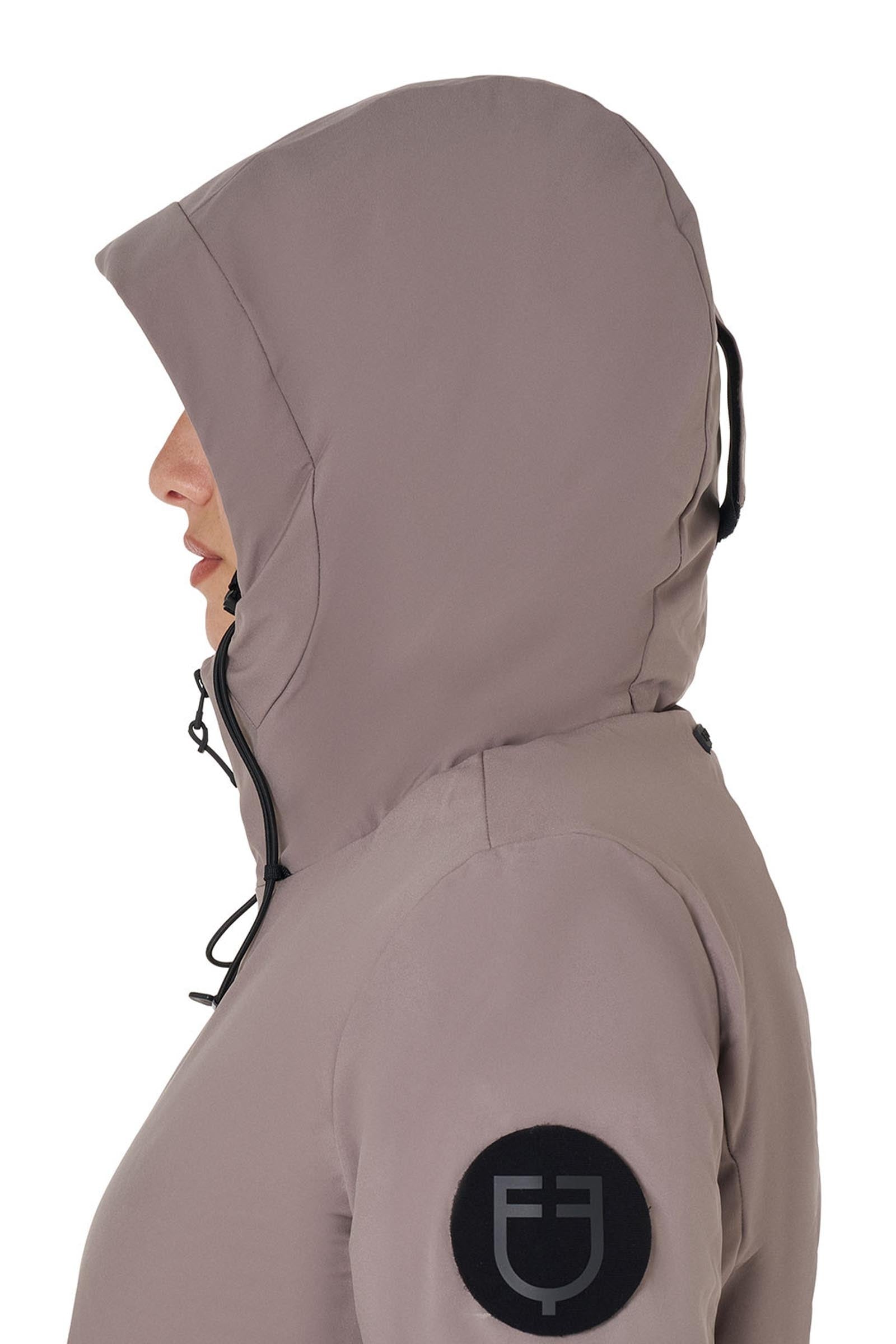 Equestro Women's Down Jacket Water and Wind Repellent Women’s Riding Clothing
