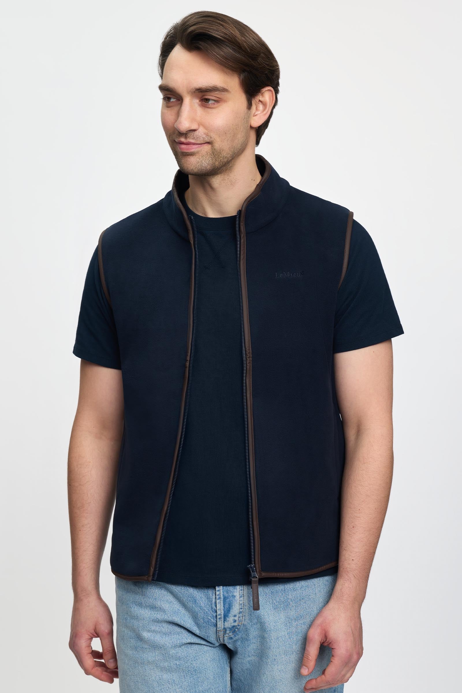 LeMieux Men´s Fleece Gilet Mens Riding Clothing