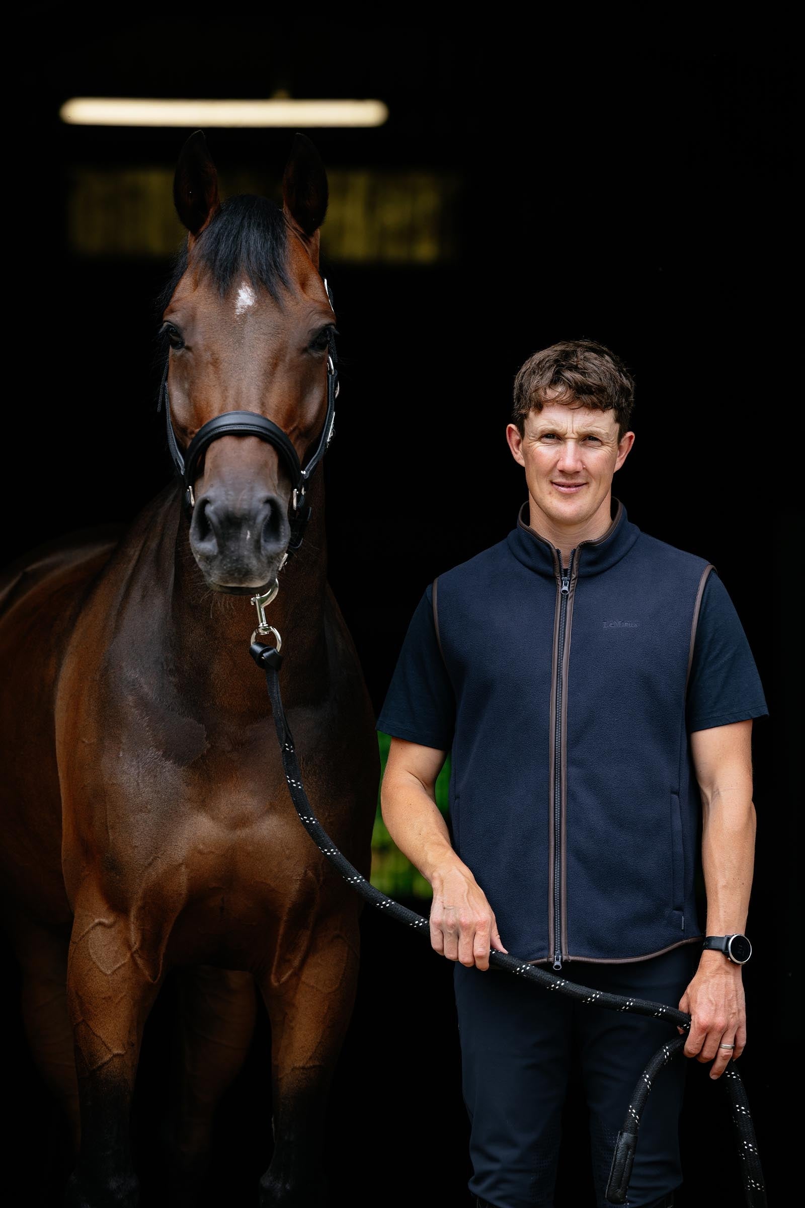 LeMieux Men´s Fleece Gilet Mens Riding Clothing