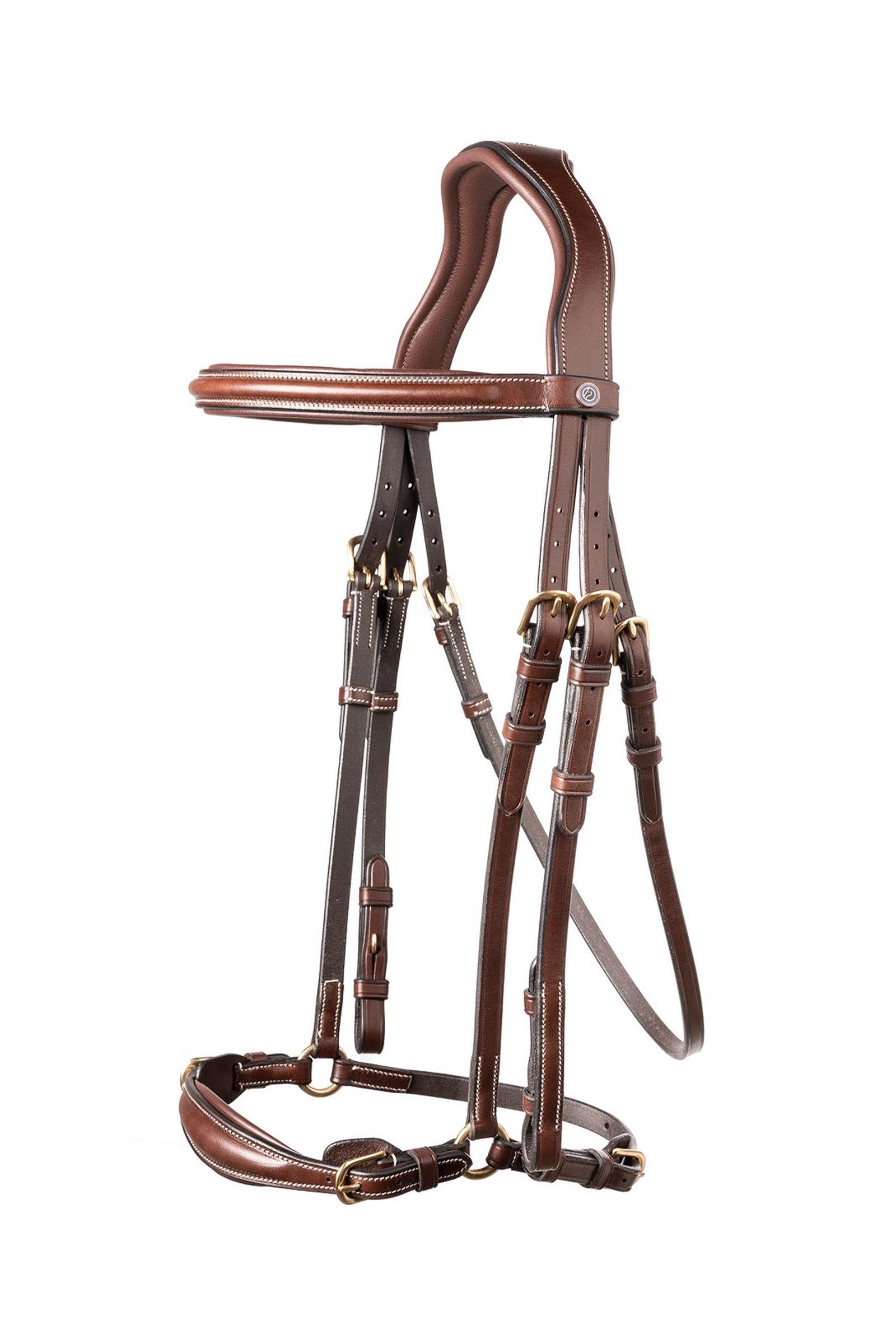Trust Equestrian Barcelona Adjustable Drop Noseband Bridle Bridles & Reins