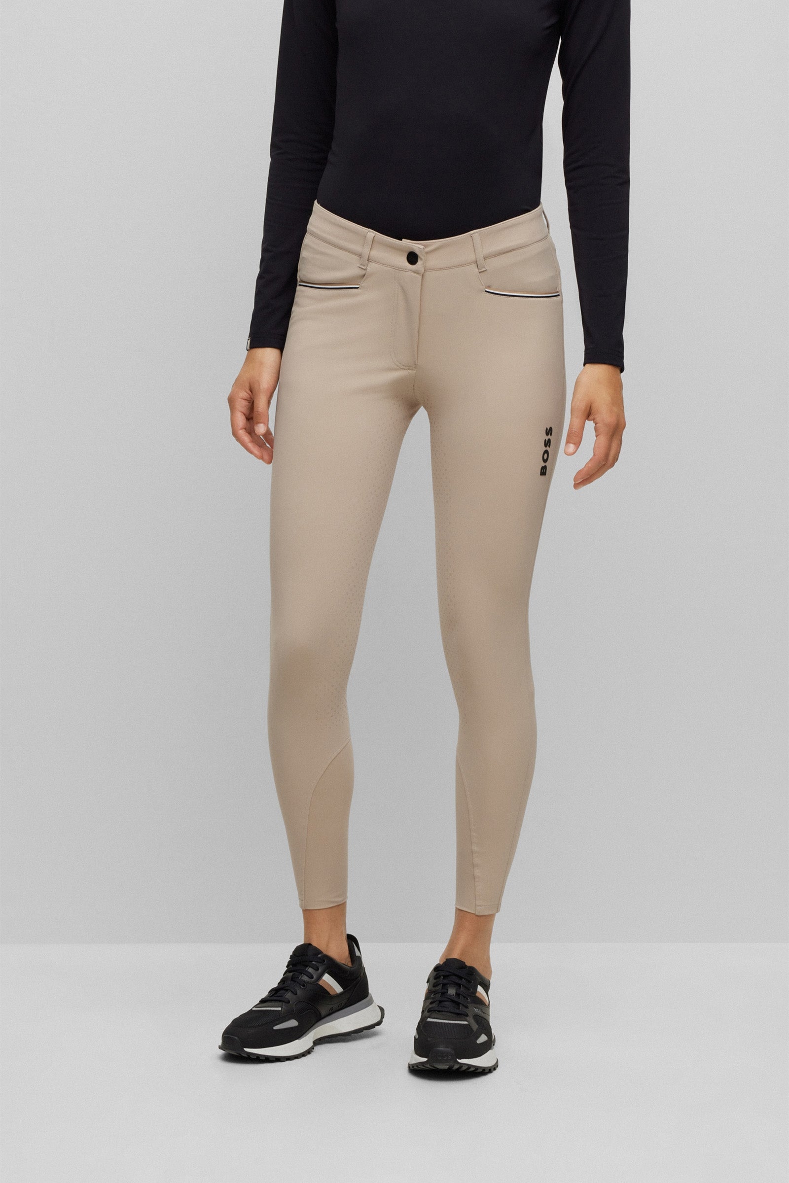 BOSS Equestrian Boss Heather Women's Full Grip Breeches Womens Breeches