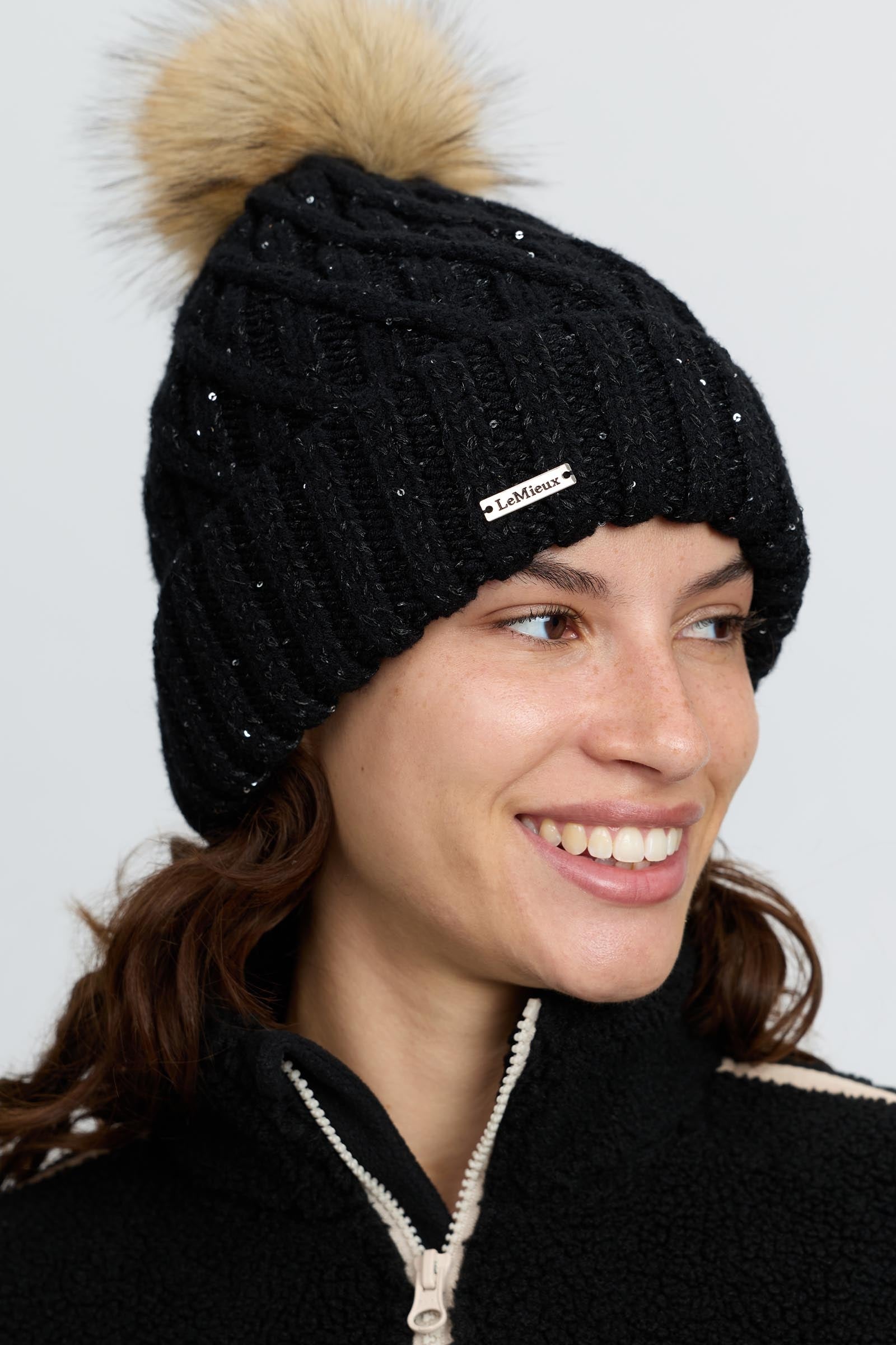 LeMieux Bernie Sequin Beanie Accessories