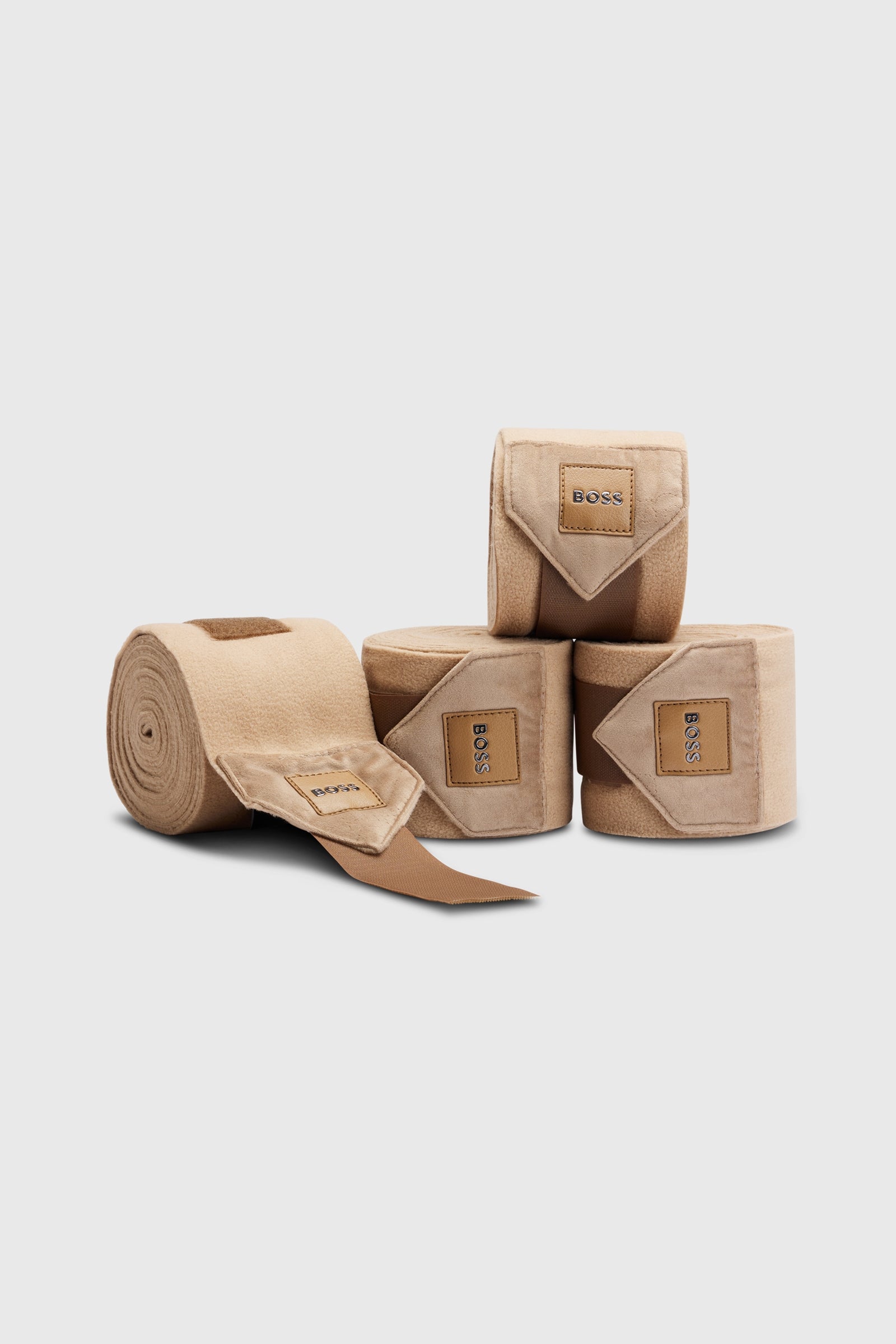 BOSS Equestrian Boss Bandagen mit Samtdetails Leg Protection & Hoof Protection for Horses