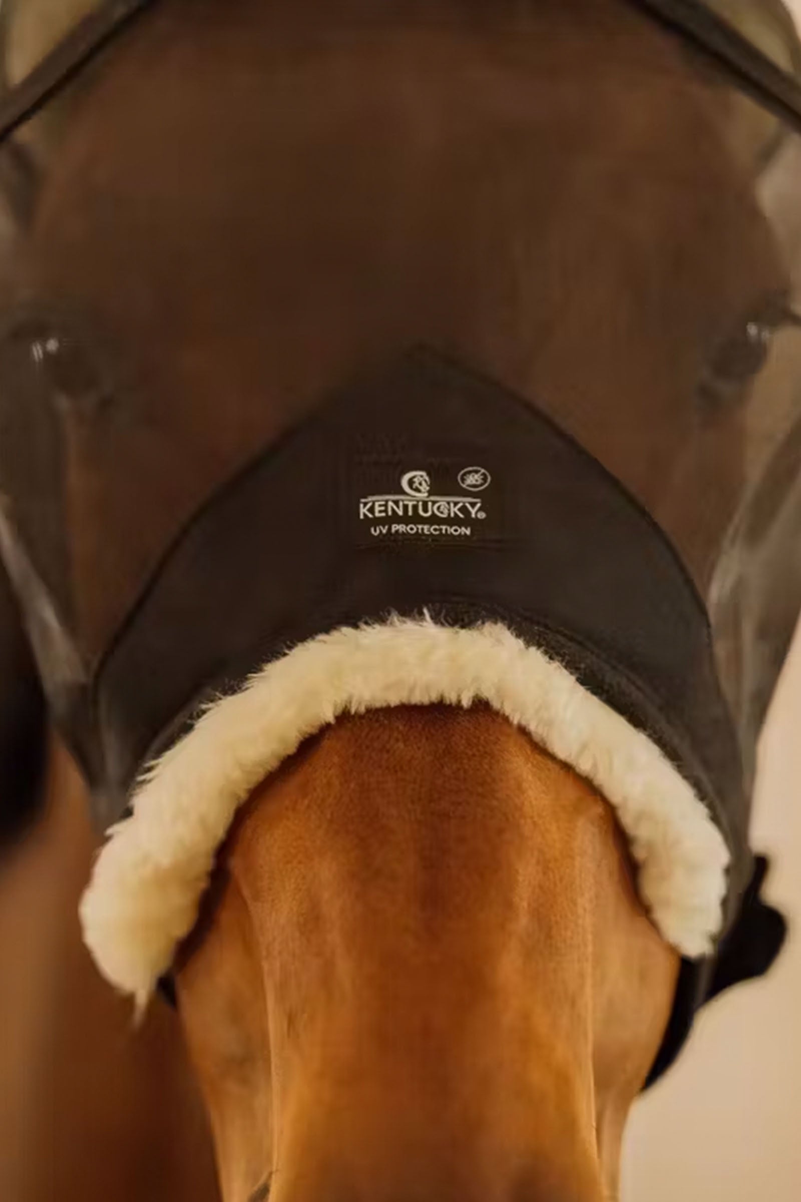 Kentucky Horsewear Fly mask skin friendly with ears Antifly Protection for Horses