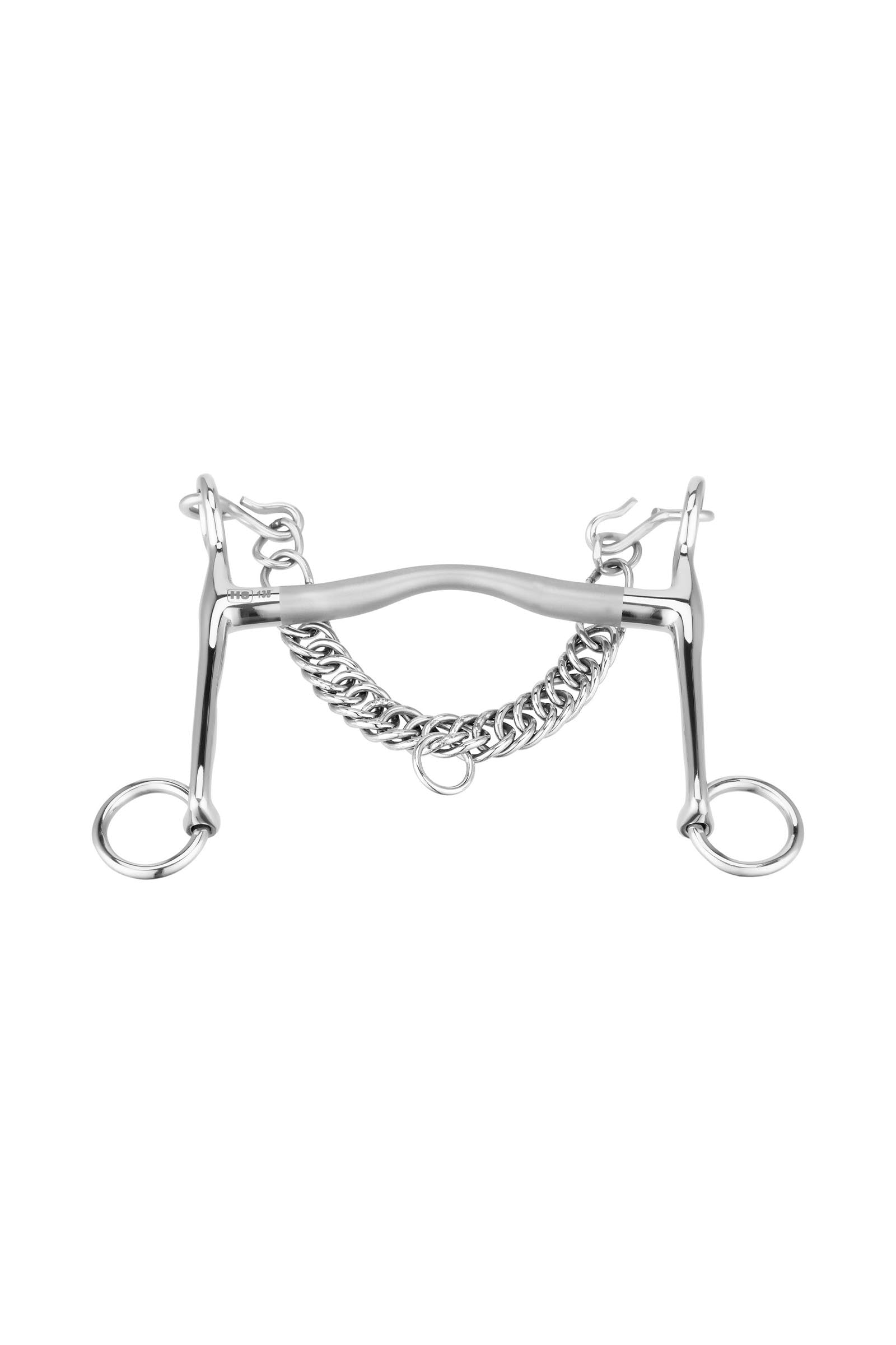 Sprenger Satinox Kandare, 12 mm, 7 cm Anzüge, Edelstahl Gebisse