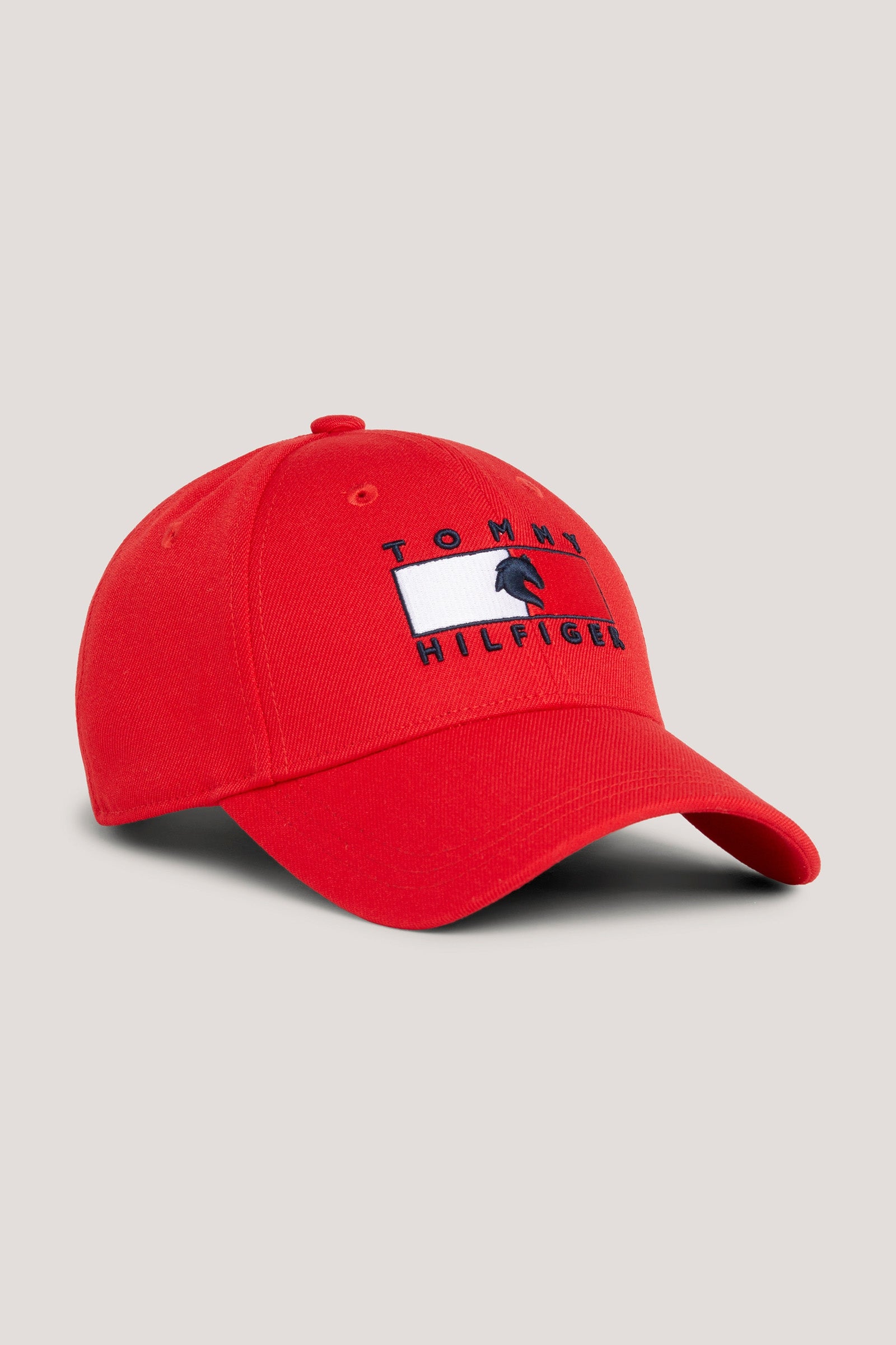 Tommy Hilfiger Equestrian Montreal Wasserabweisende Flaggenlogo-Kappe Accessoires