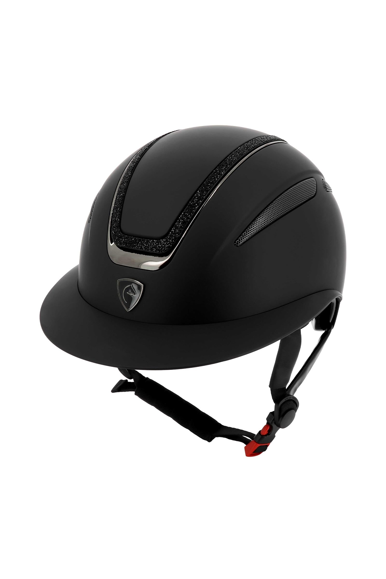 Equi Theme EQUITHÈME Agris Riding Helmet, Matt, Wide Visor Safety Equipment