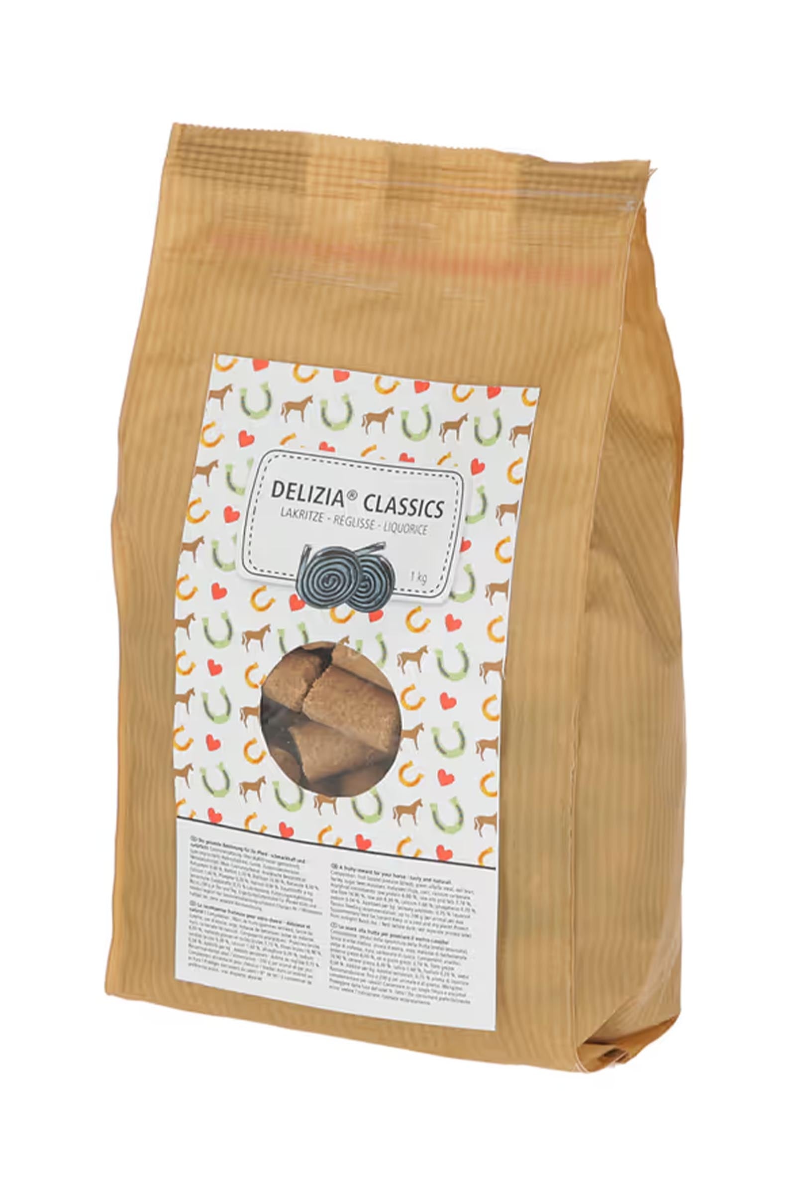 Delizia lakritsi horse snacks 1kg Horse Feed & Nutrition