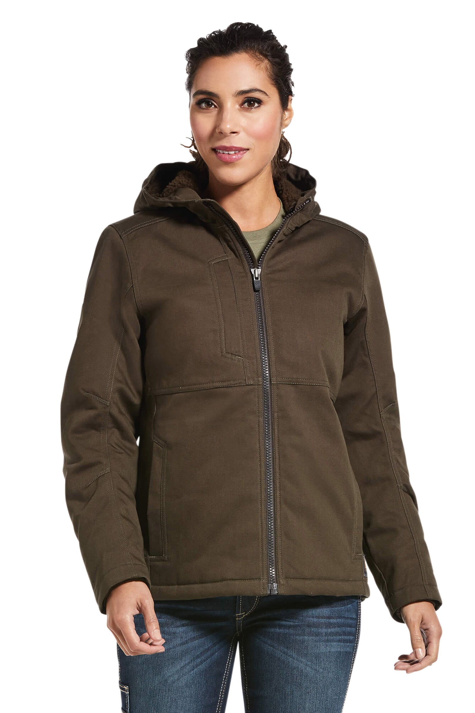 Ariat Rebar DuraCanvas gefütterte Damenjacke Damen Reitbekleidung