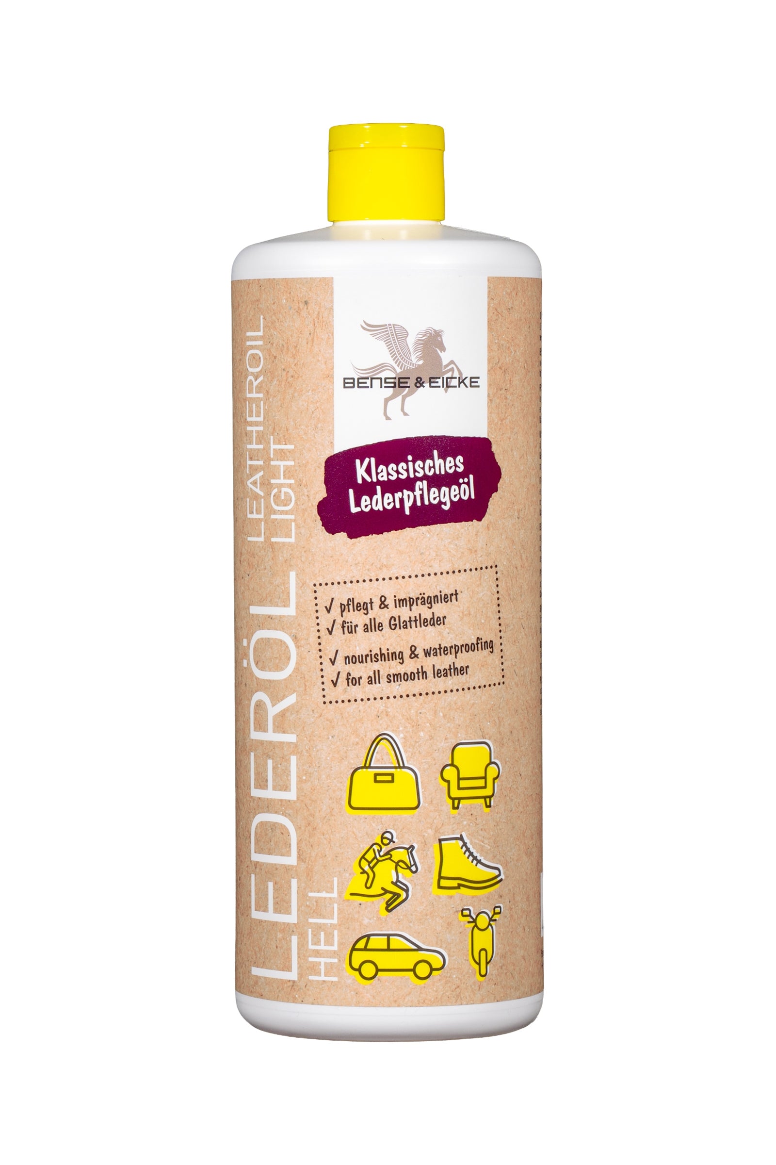 Bense & Eicke Leather Oil Light, 1000 ml Horse Health Care