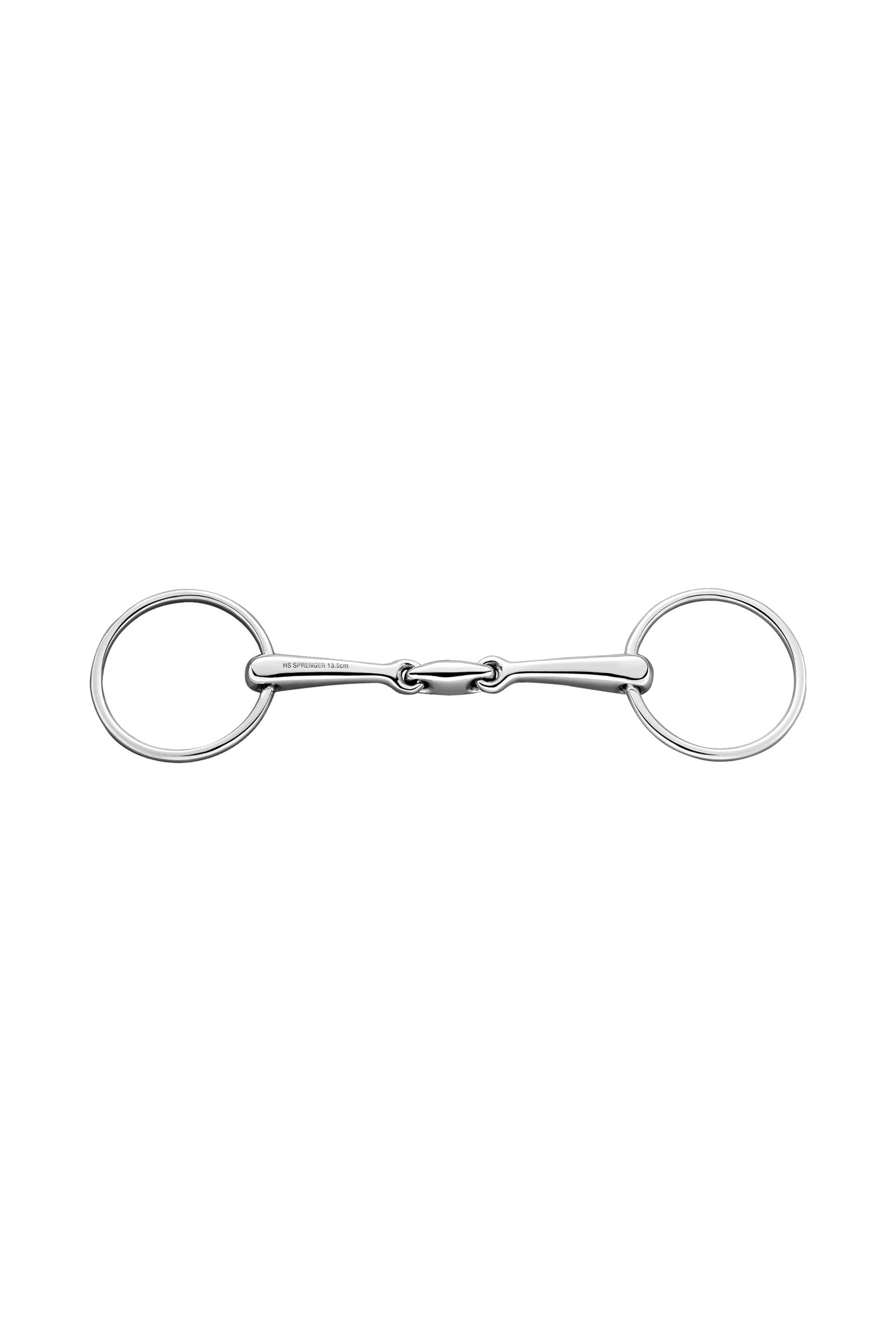 Sprenger Max Control Unterlegtrense mit Arret., doppelt gebrochen, 12 mm, Edelstahl Gebisse