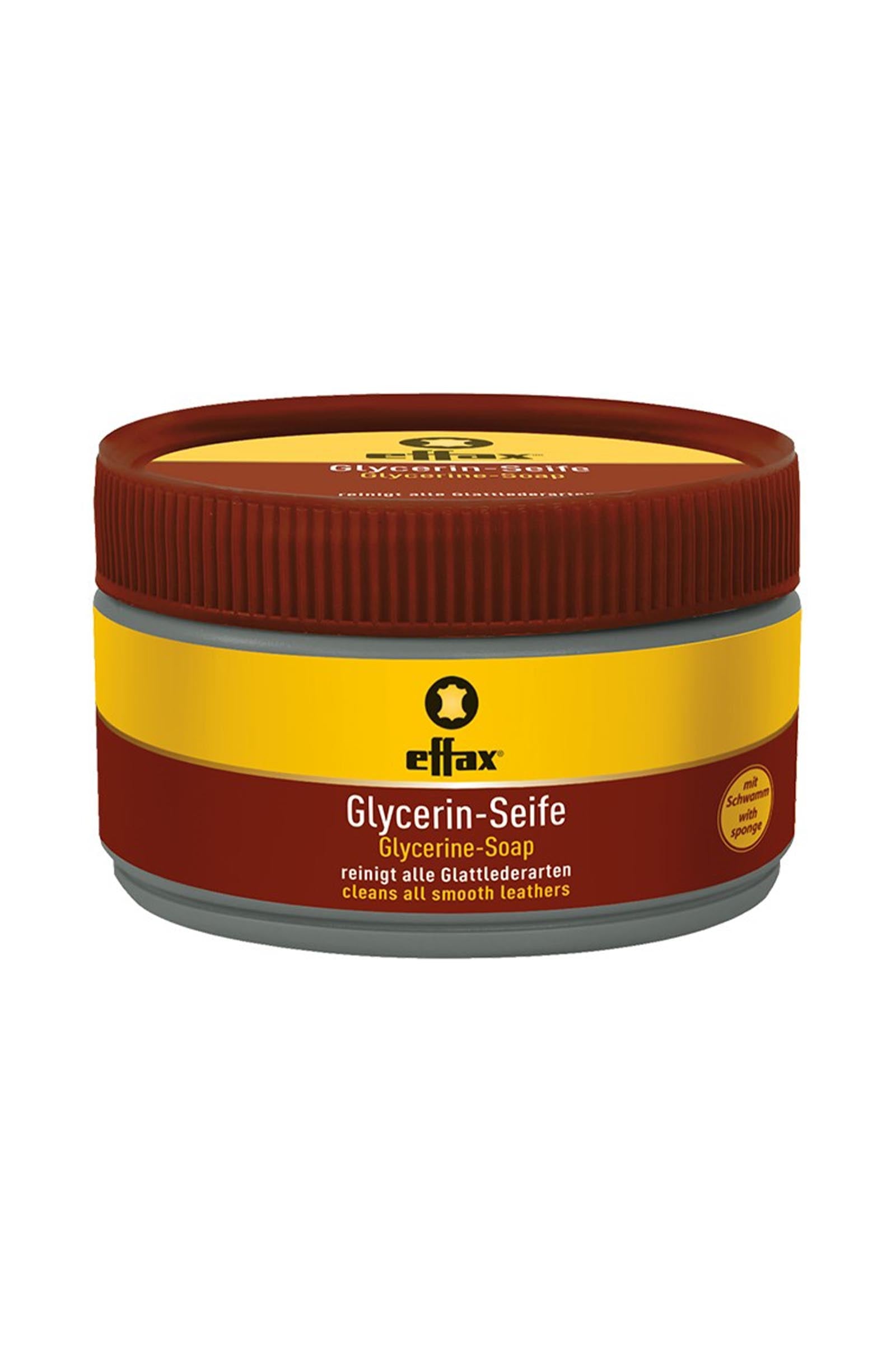 Effax Glycerin-Seife mit Schwamm, 250ml Pflege