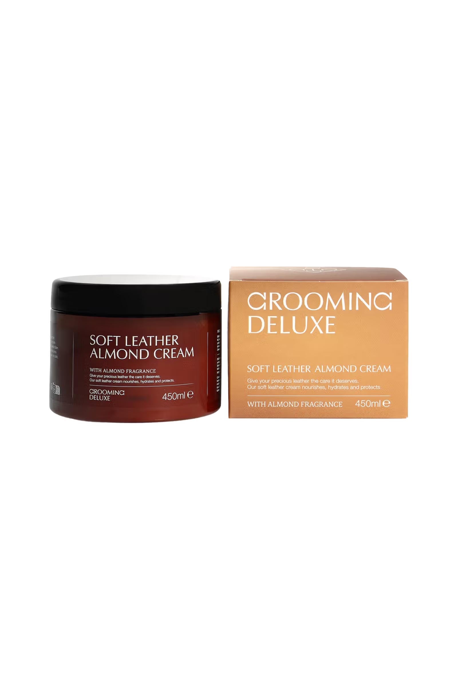 Grooming Deluxe Soft Leder Mandelcreme, 450 ml Pflege