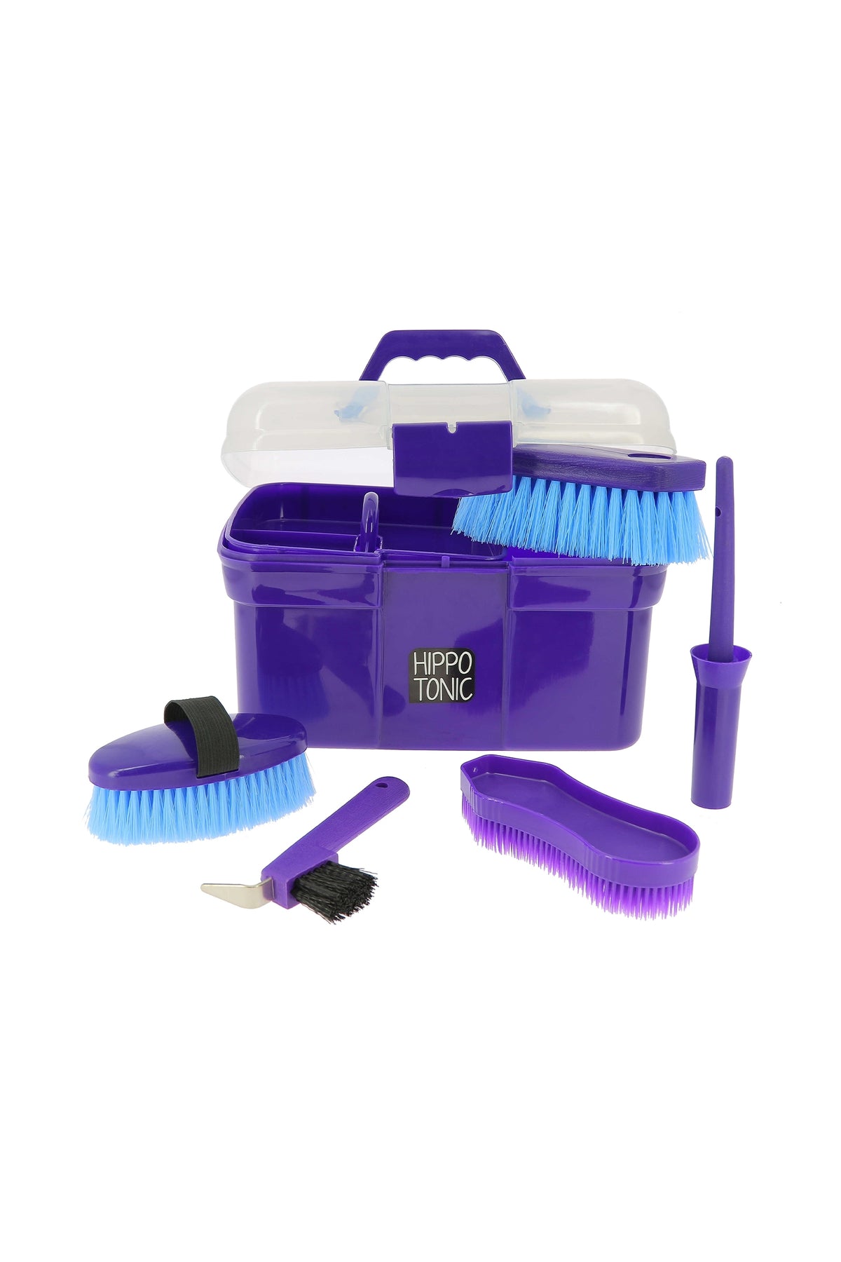 HIPPOTONIC Putzbox & Putzzeug, Set Pferde Putzzeug