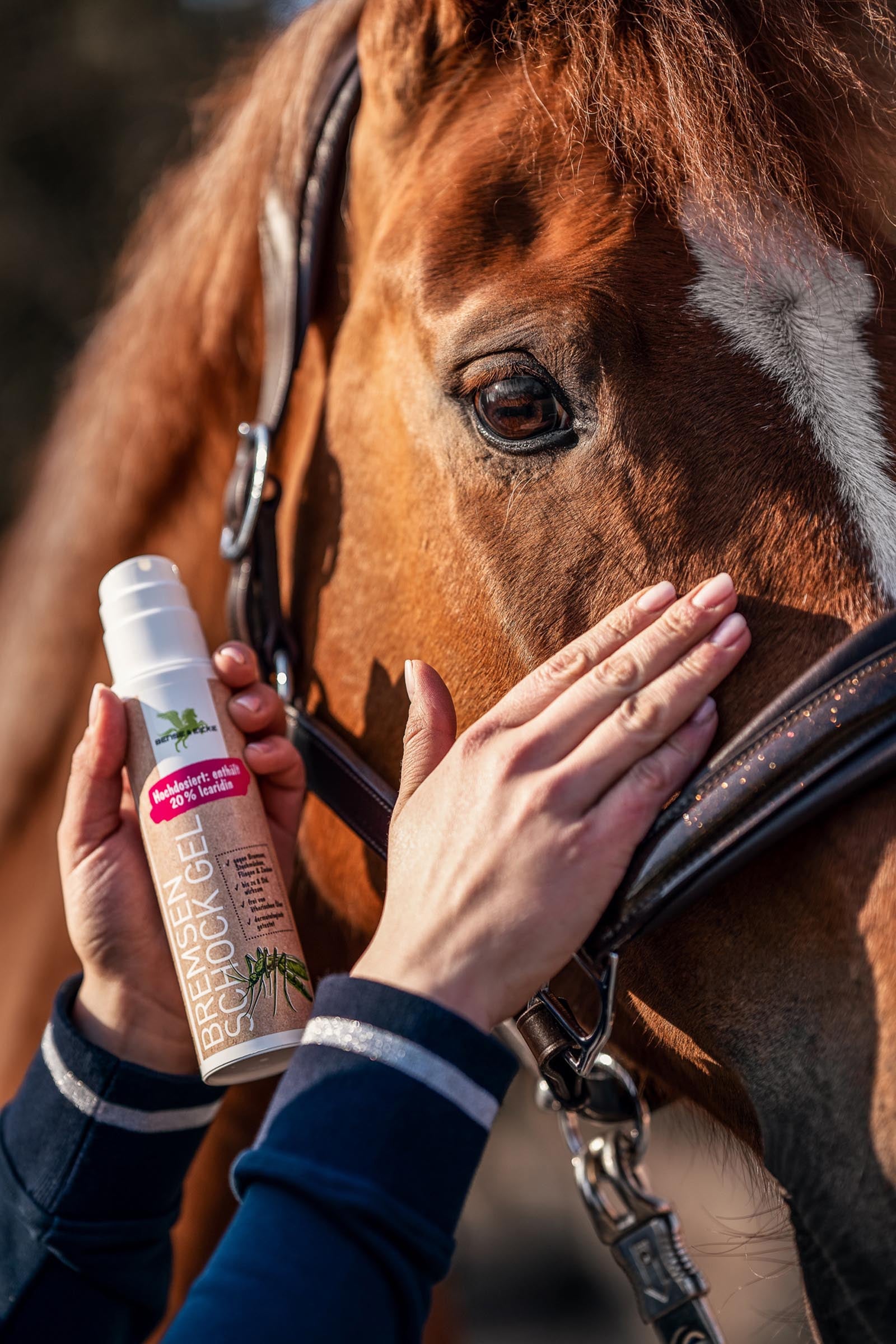 Bense & Eicke Horsefly Shock Gel, 200 ml Antifly Protection for Horses