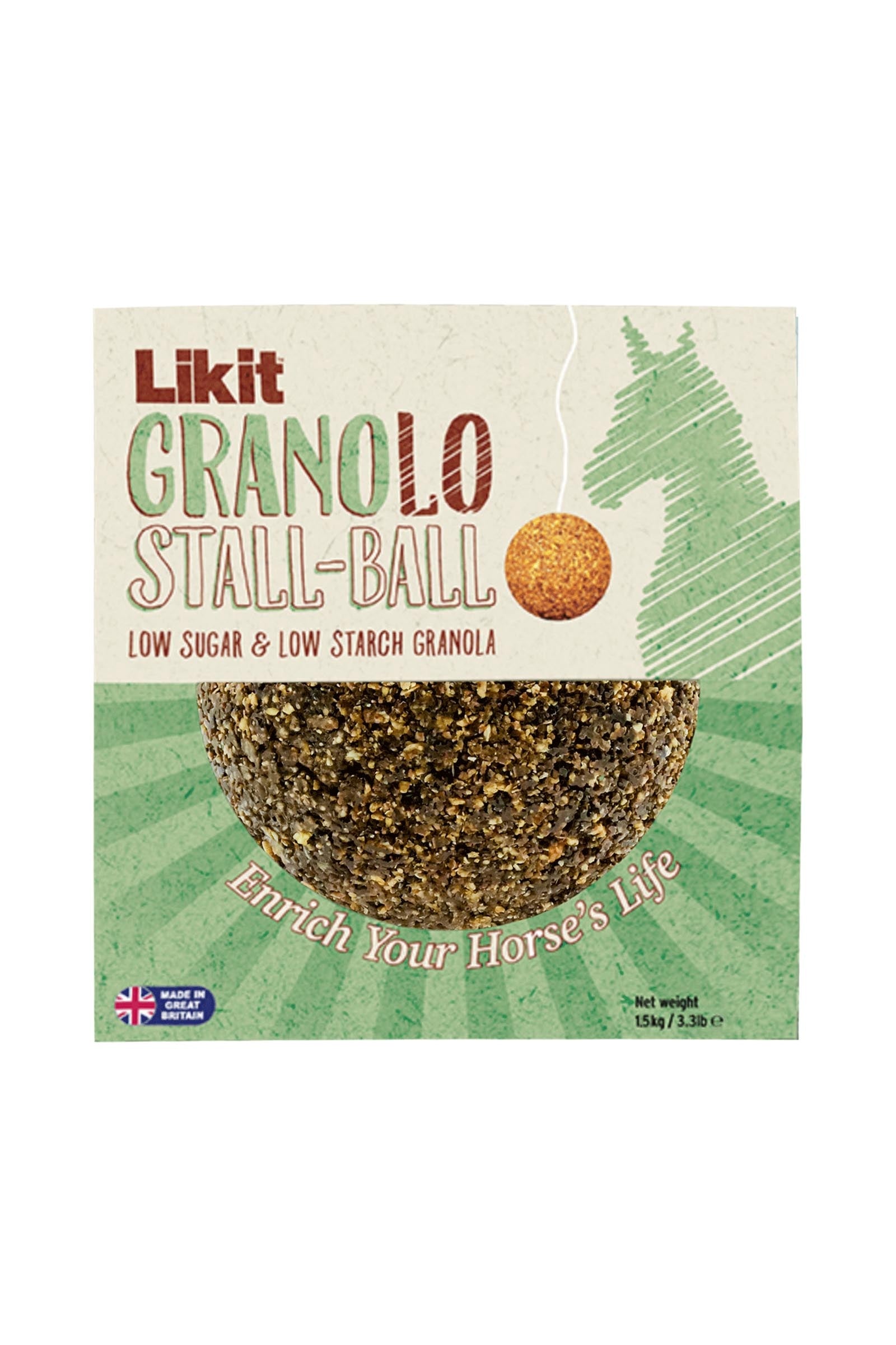 Likit Müslikugel weniger Zucker, 1,6 kg Horse Feed & Nutrition