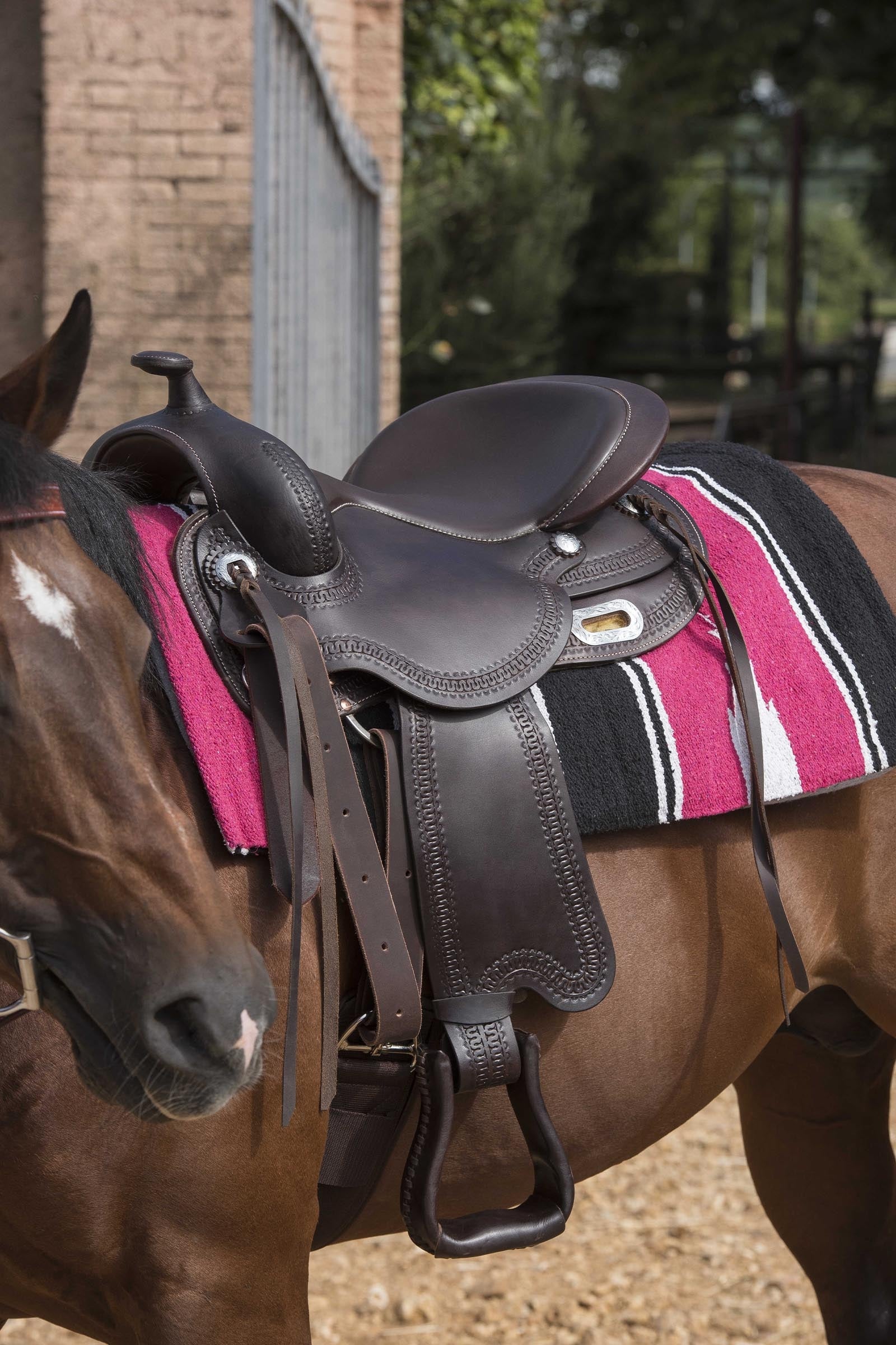 WESTRIDE Navajo Saddle Pad Cotton/Acrylic, Big Saddle Pads