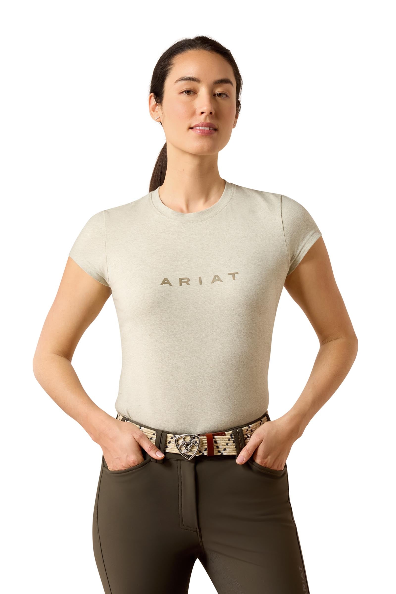 Ariat Damen The Logo T-Shirt Damen Reitbekleidung