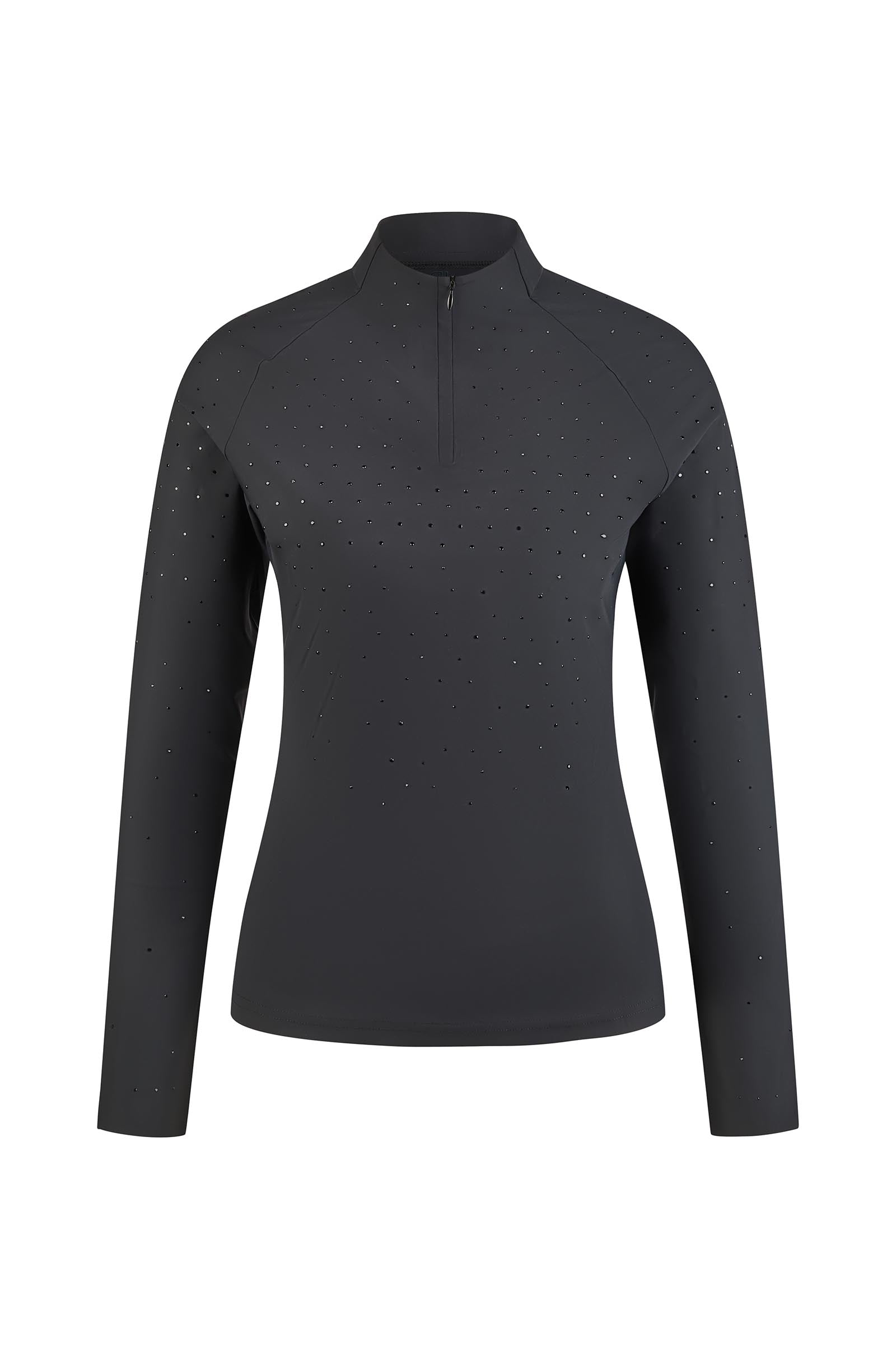 Pikeur Damen Funktions-Zip-Langarmshirt Damen Reitbekleidung