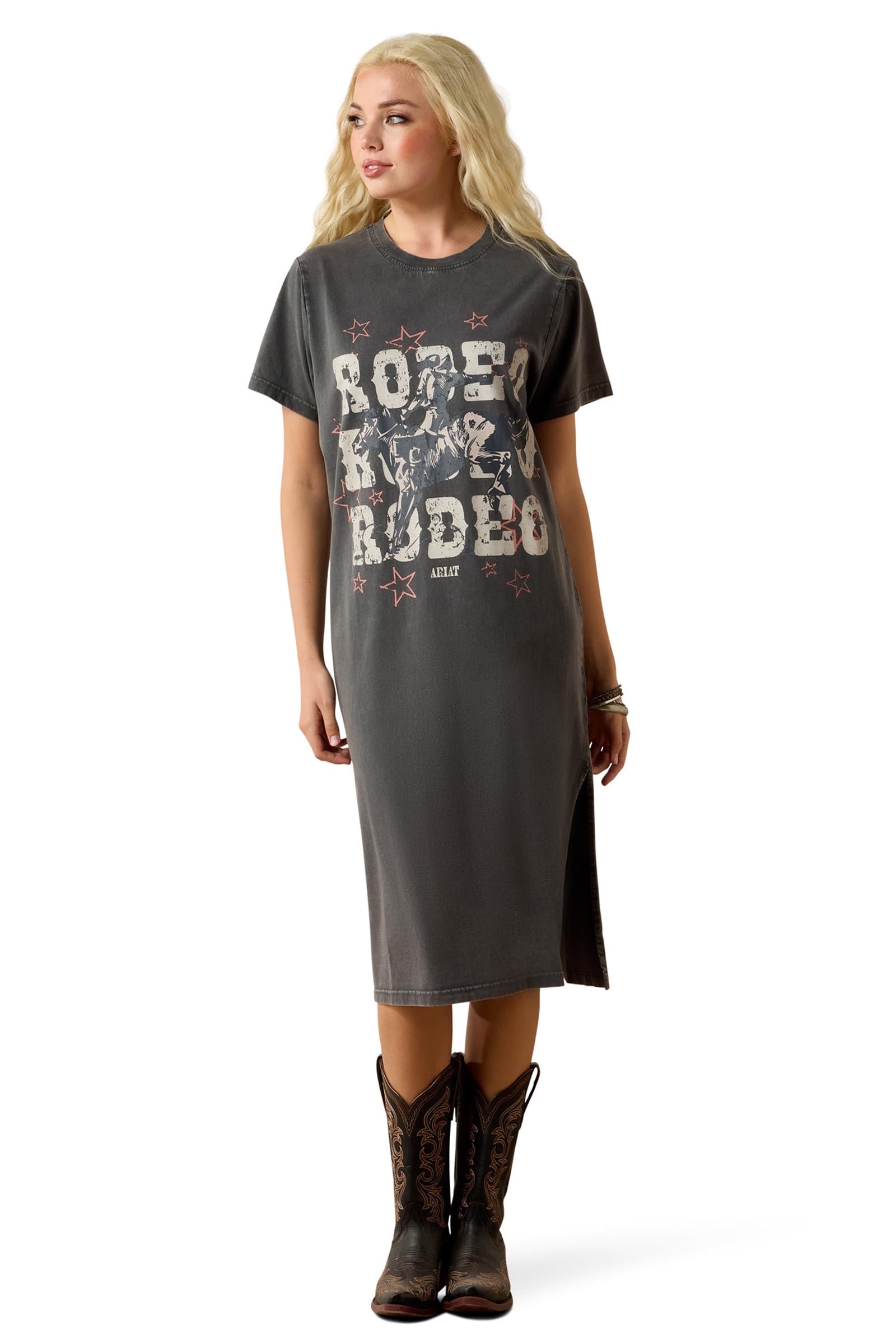 Ariat Rodeo Damen T-Shirt Damen Reitbekleidung