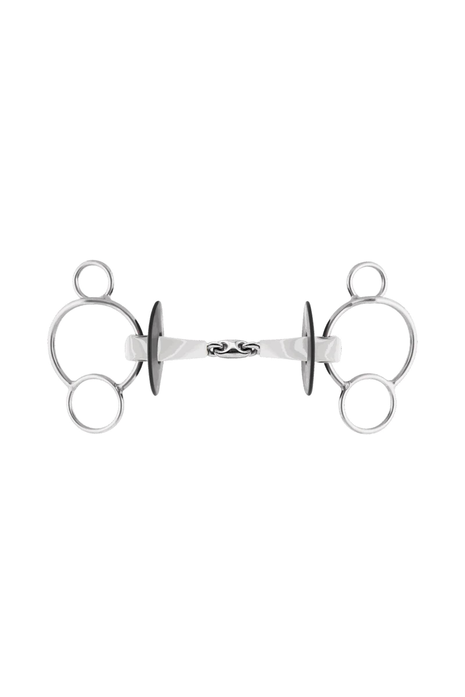 Sprenger Nathe 3-Ring-Gebiss, doppelt gebrochen, 20 mm, Thermoplastik Gebisse