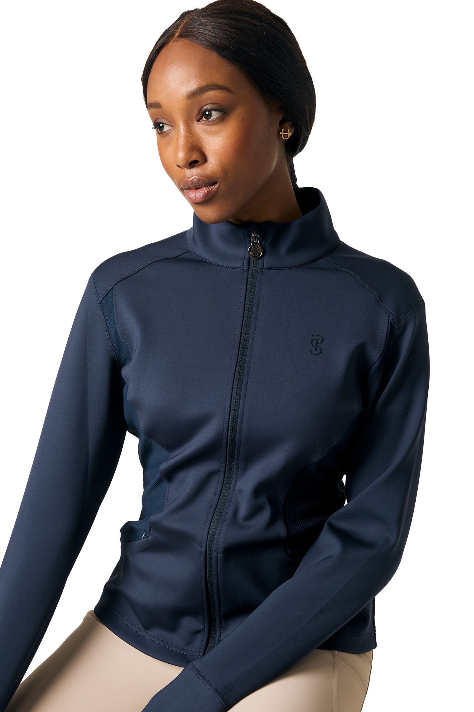 PS of Sweden Cara Midlayer mit durchgehendem Reißverschluss Damen Reitbekleidung