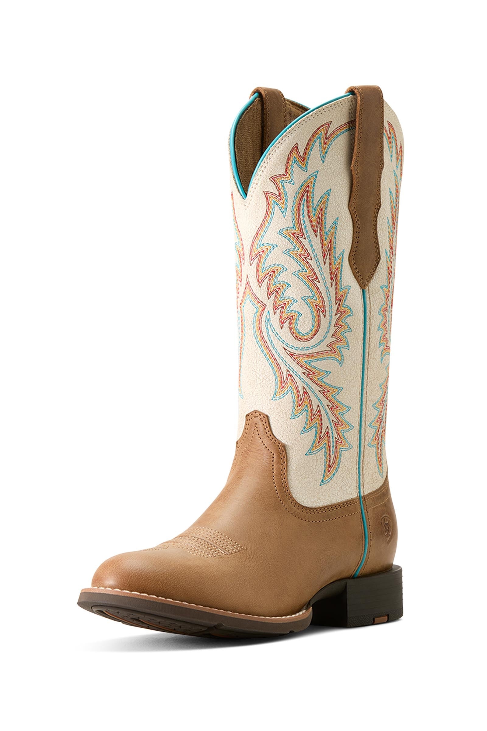 Ariat Round Up StretchFit Damen Westernstiefel Reitstiefel & Reitschuhe