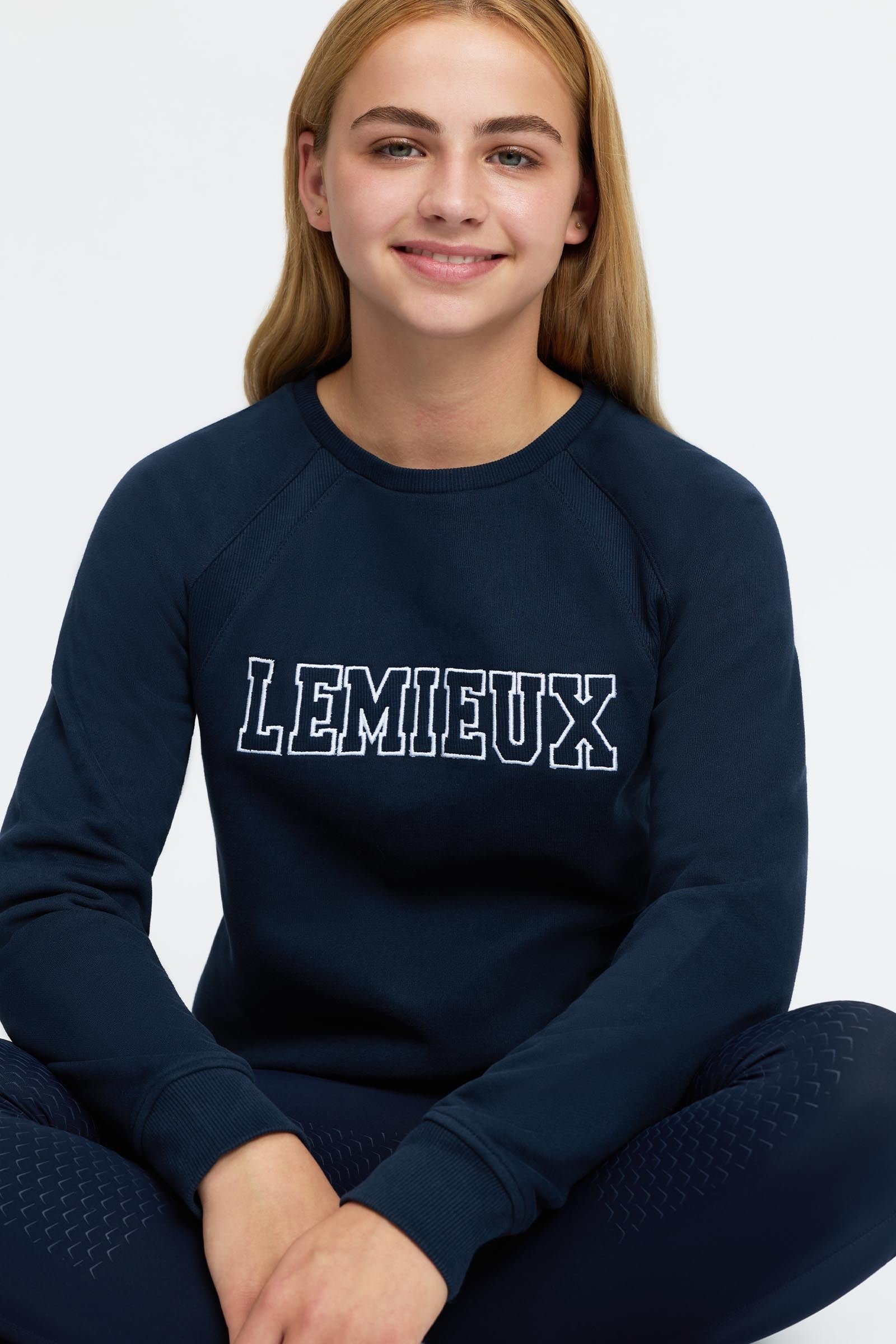 LeMieux Young Rider Shay Varsity Crew Kids Apparel