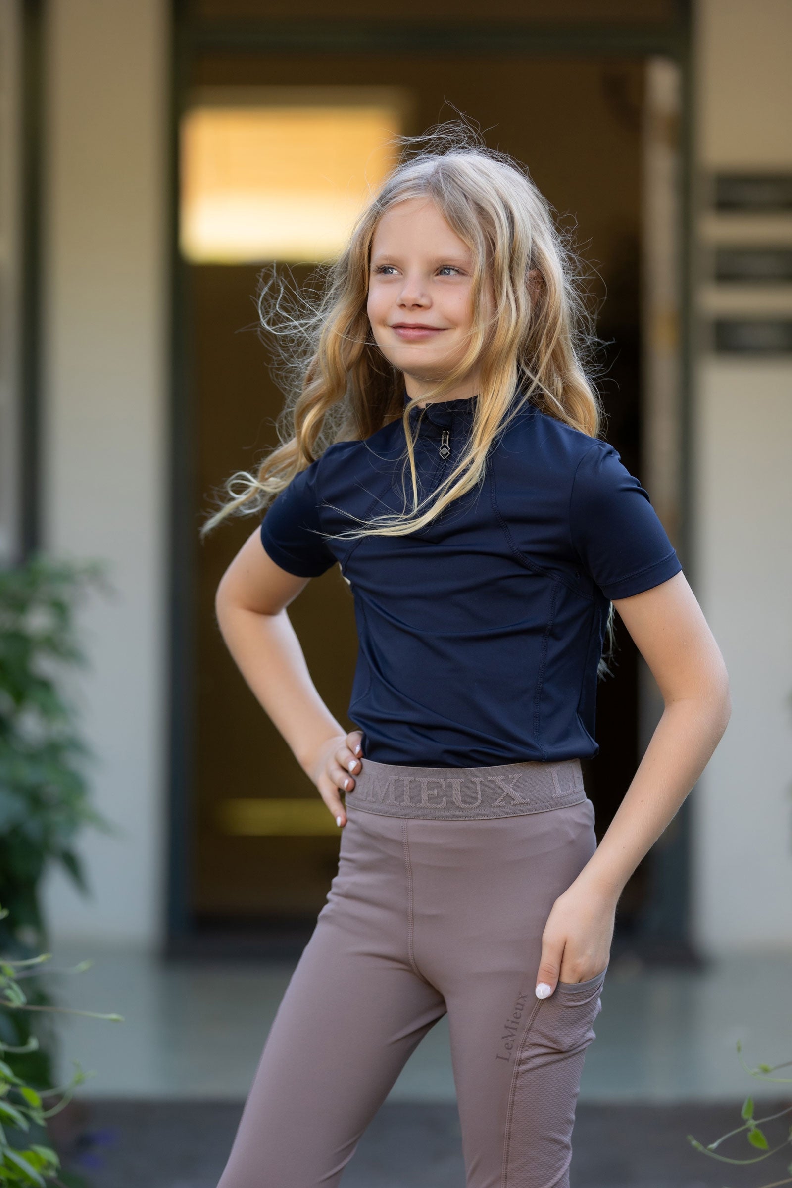 LeMieux Young Rider Short Sleeve Base Layer Young Rider Apparel