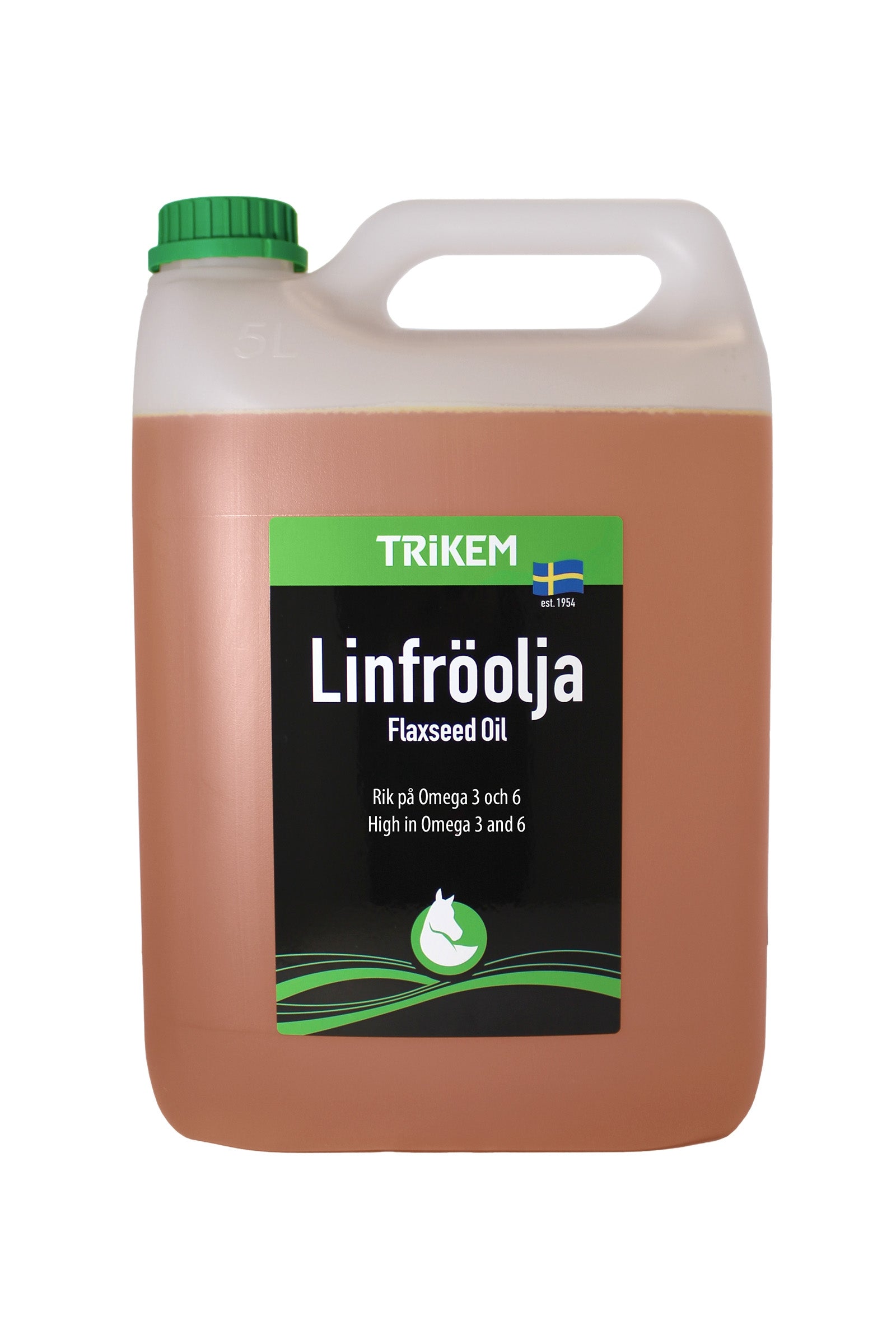 Trikem Leinsamenöl, 5 Liter Horse Feed & Nutrition