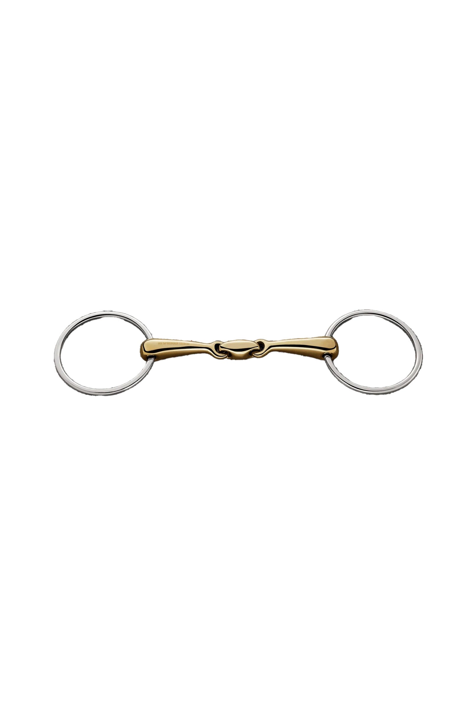 Sprenger Loose Ring Snaffle Bit, Double Jt. 18 mm, Copper Plus Horse Bits