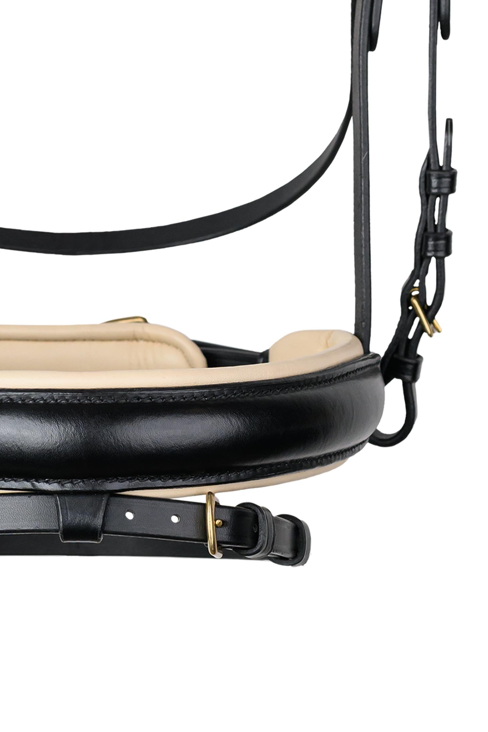Waldhausen X-Line Ivory Bridle With Pullback Combined Nosenband Bridles & Reins