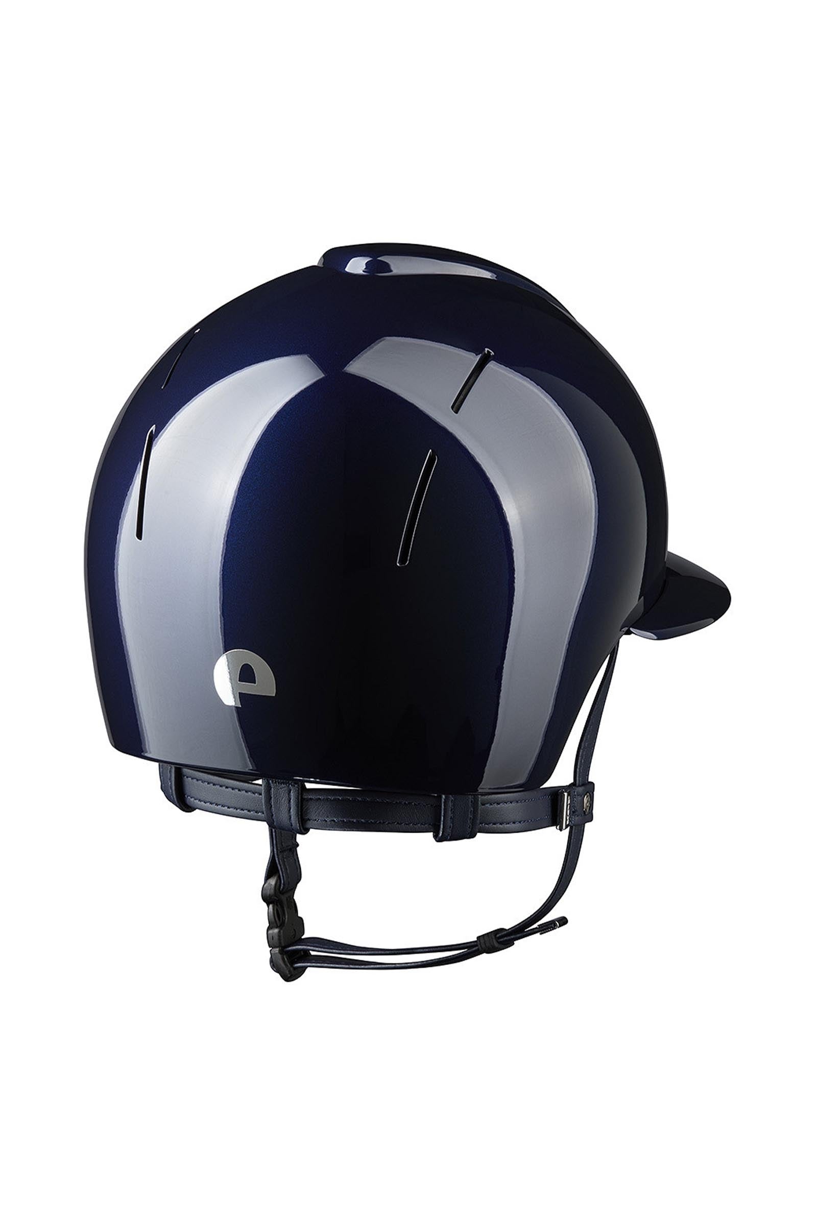 KEP Helmets KEP NOVA ABS Metal Polish Riding Helmet Safety Equipment